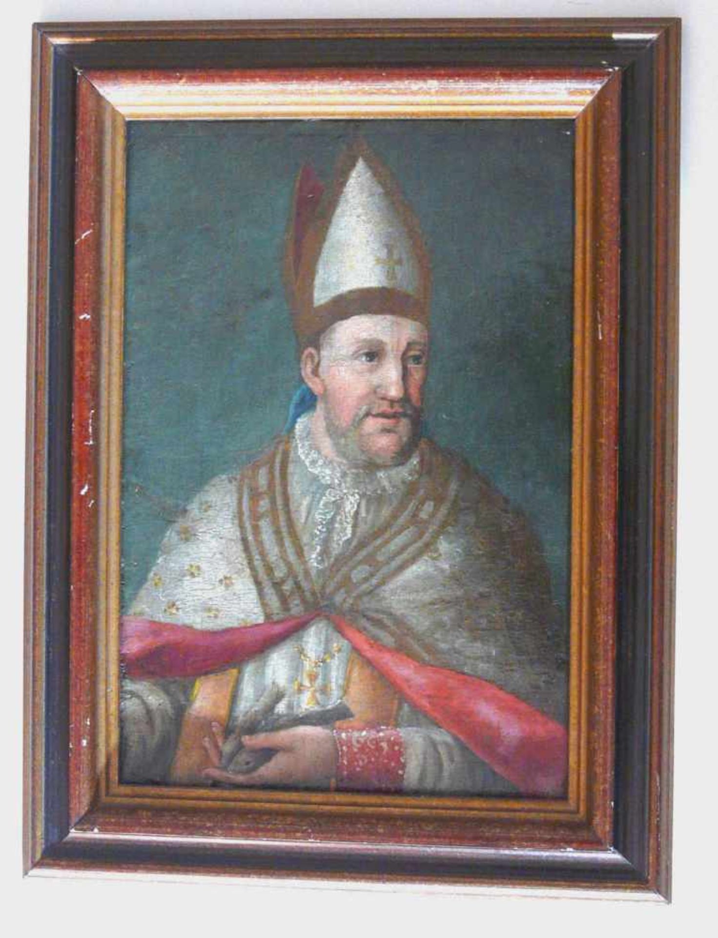 Unbekannter Meister, Heiliger Zeno, Bischof von Verona18. Jahrhundert. Motiv: Bischof Zeno von - Bild 2 aus 3