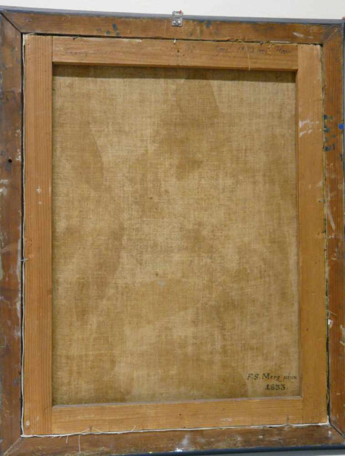 Franz Seraph Merz, Kopie Gnadenbild Maria Hilf nach Lucas Cranach Franz Seraph Merz: Maler des 19. - Bild 3 aus 3
