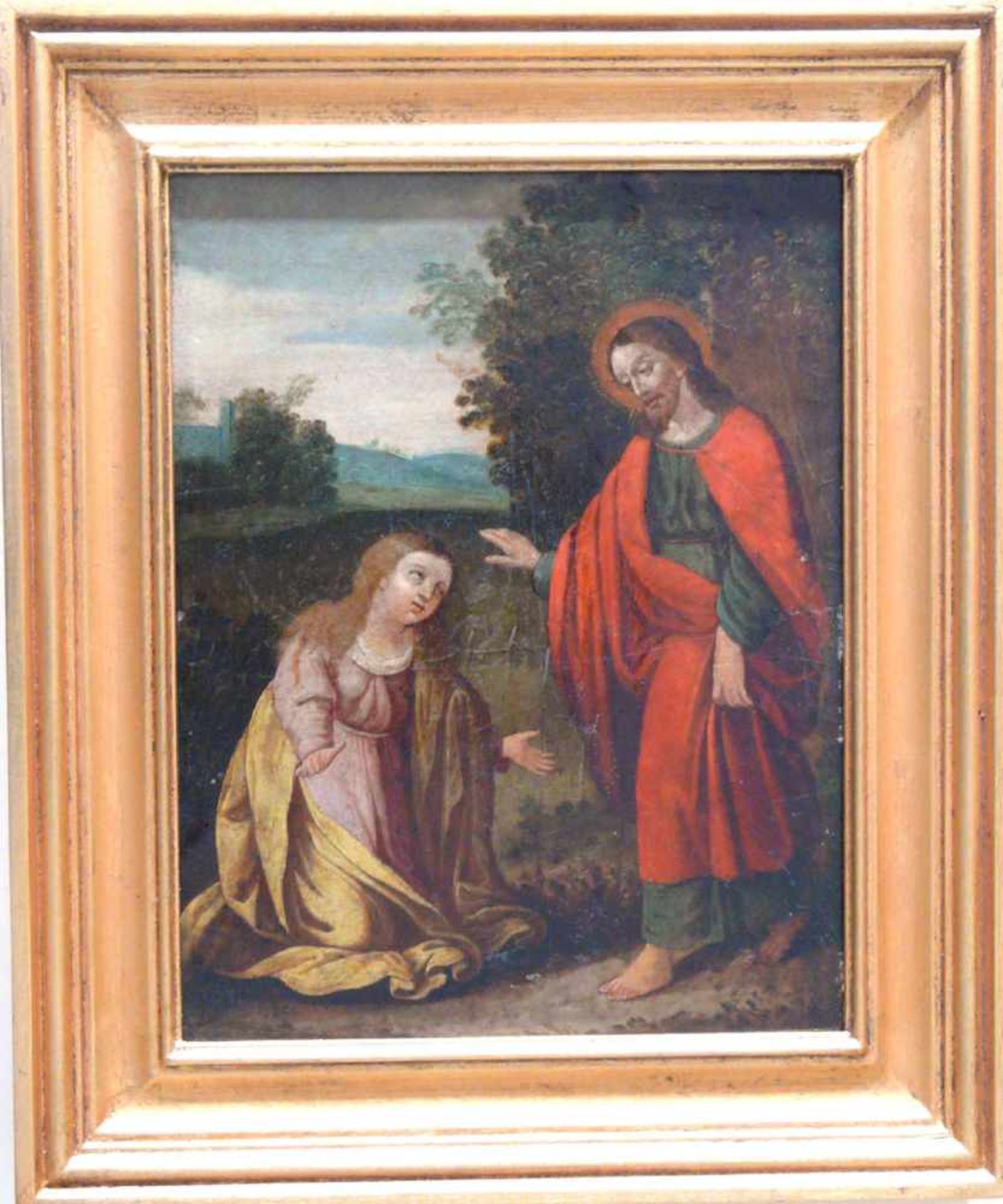 Christus und Maria MagdalenaAltmeister um 1600, Noli me tangere (Joh. 20,17). Der auferstandene - Bild 2 aus 3