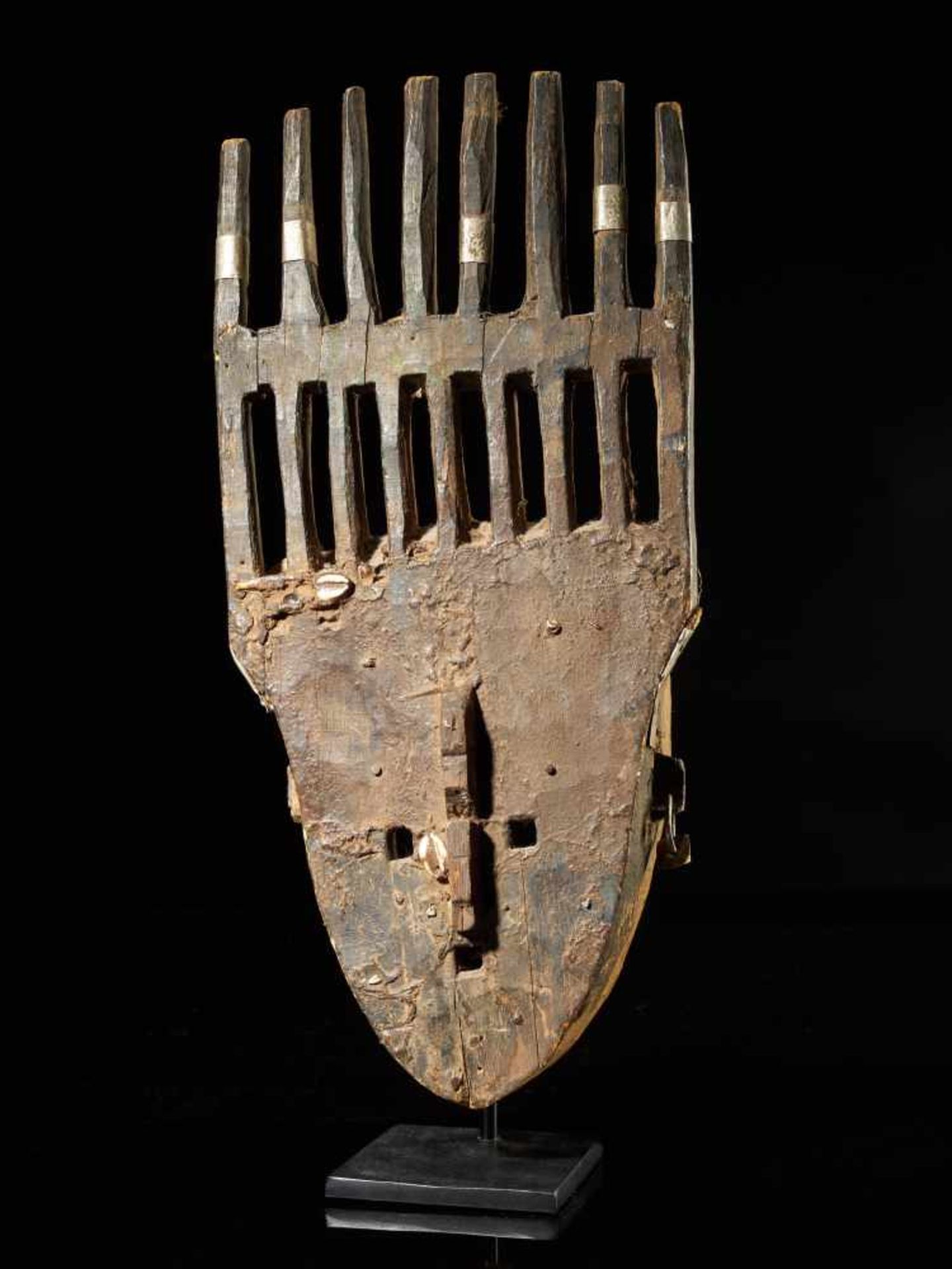 Wooden Face Mask - Bambara People, Mali - Tribal ArtWooden Face Mask - Bambara People, MaliDated