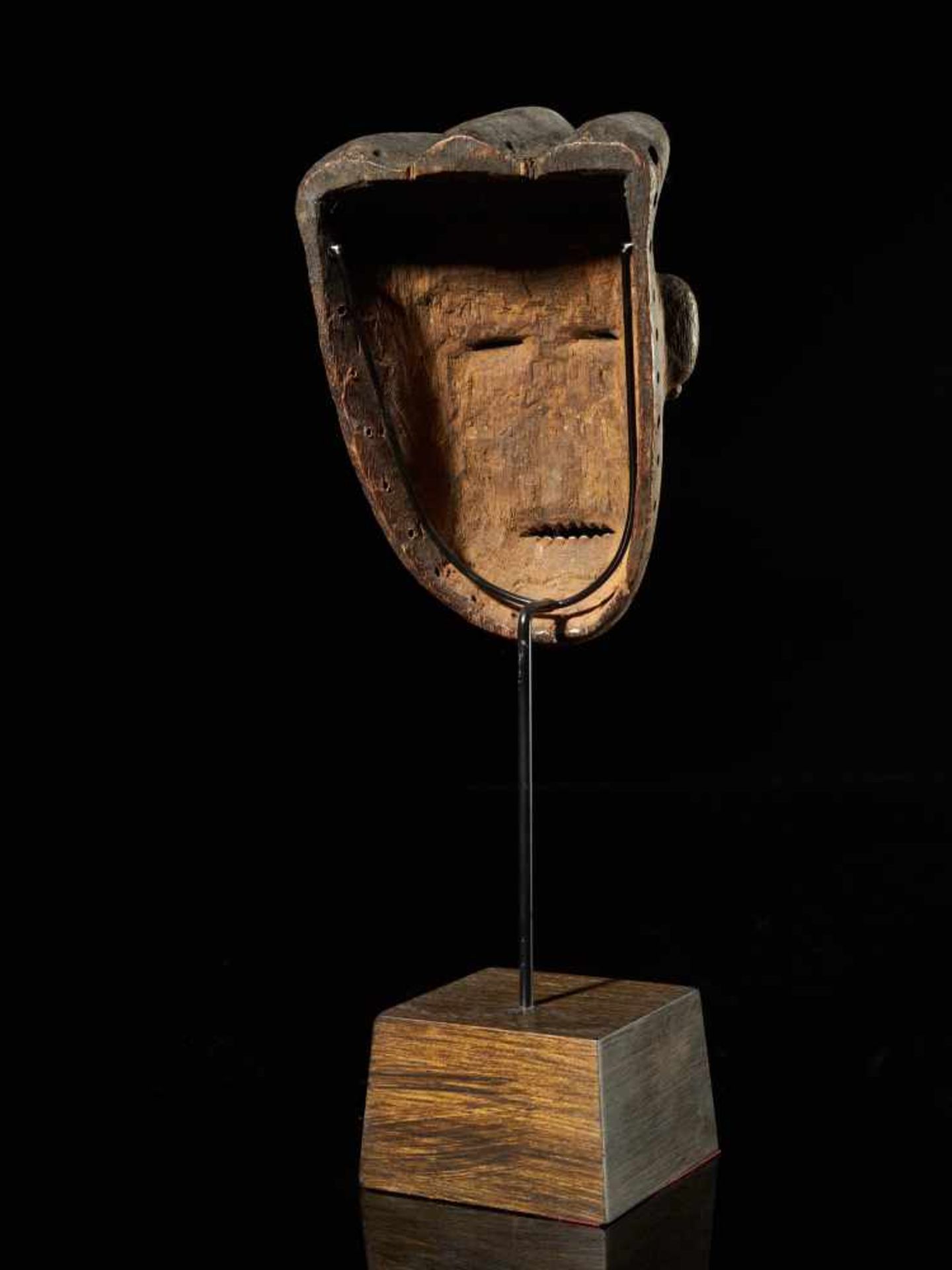 Face Mask with Forehead Scarification - Chokwe People, DRC - Tribal ArtFace Mask with Forehead - Bild 3 aus 5