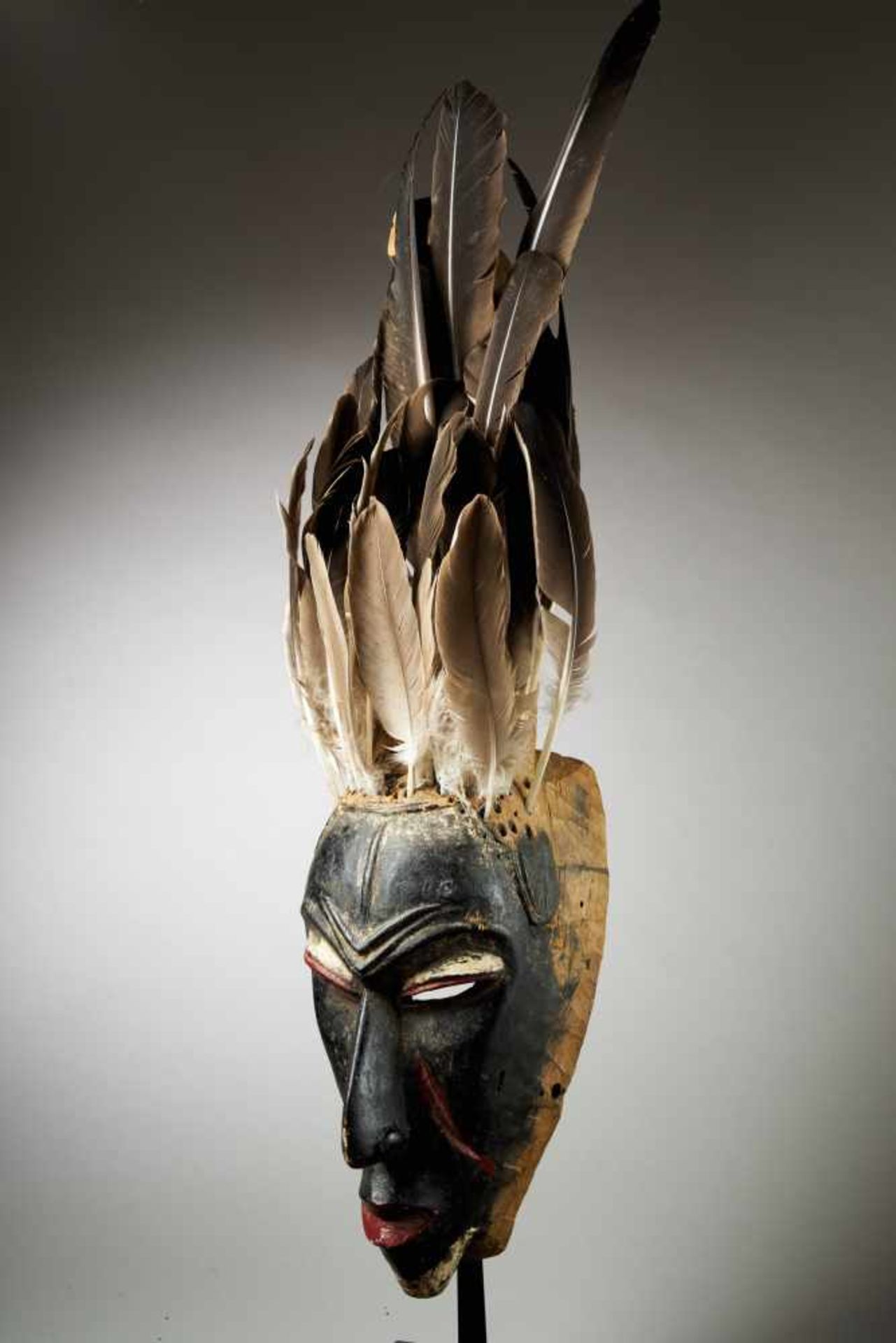 Mask with Impressive Headdress - Guro People, DRC - Tribal ArtAn impressive authentic Guro Mask - Bild 3 aus 7