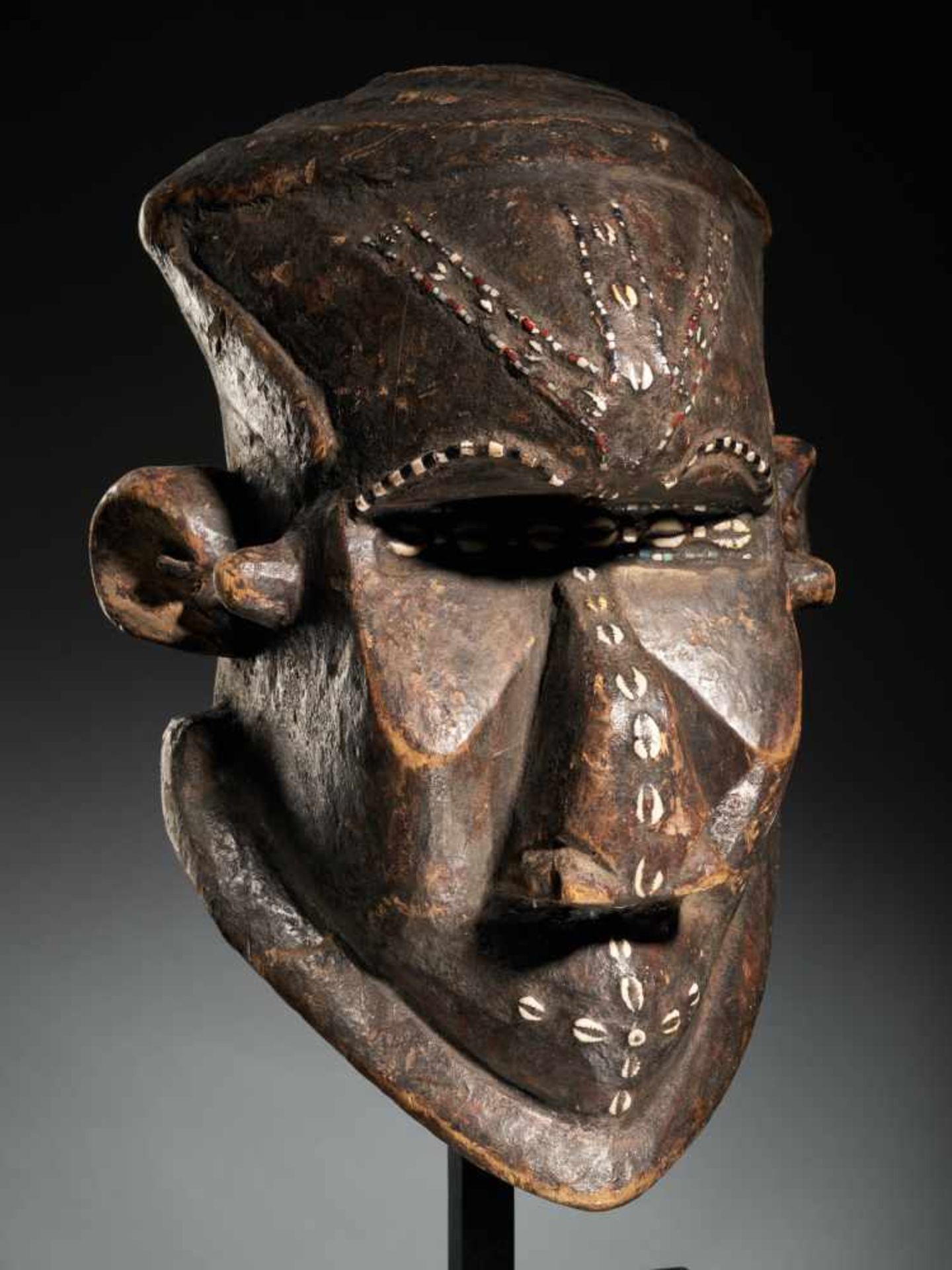 Bongo Helmet Mask - Kuba People, DRC - Tribal ArtFine example of a great Bongo Mask.Bongo masks