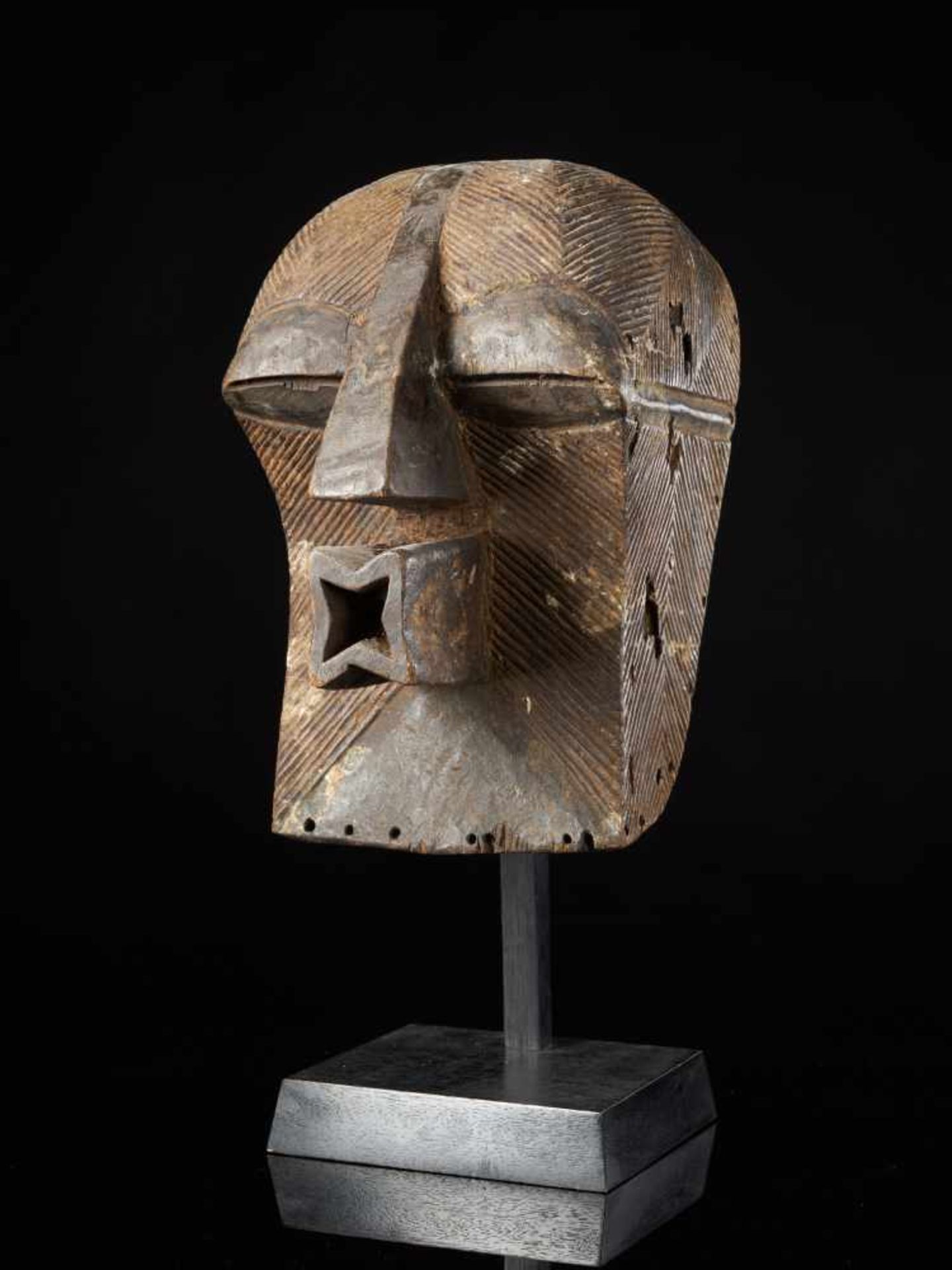 Female Kifwebe Mask - Songye People, DRC - Tribal ArtFemale Kifwebe Mask - Songye People, DRCDated