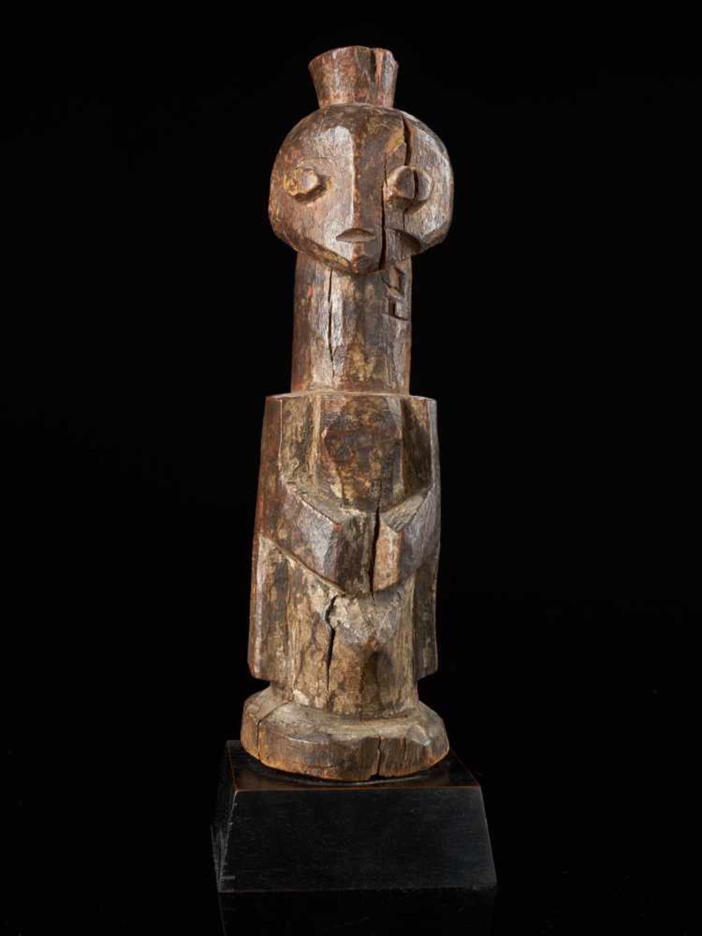 Wooden Fetish Statue - Kusu People, DRC - Tribal ArtWooden Fetish Statue - Kusu People, DRCDated