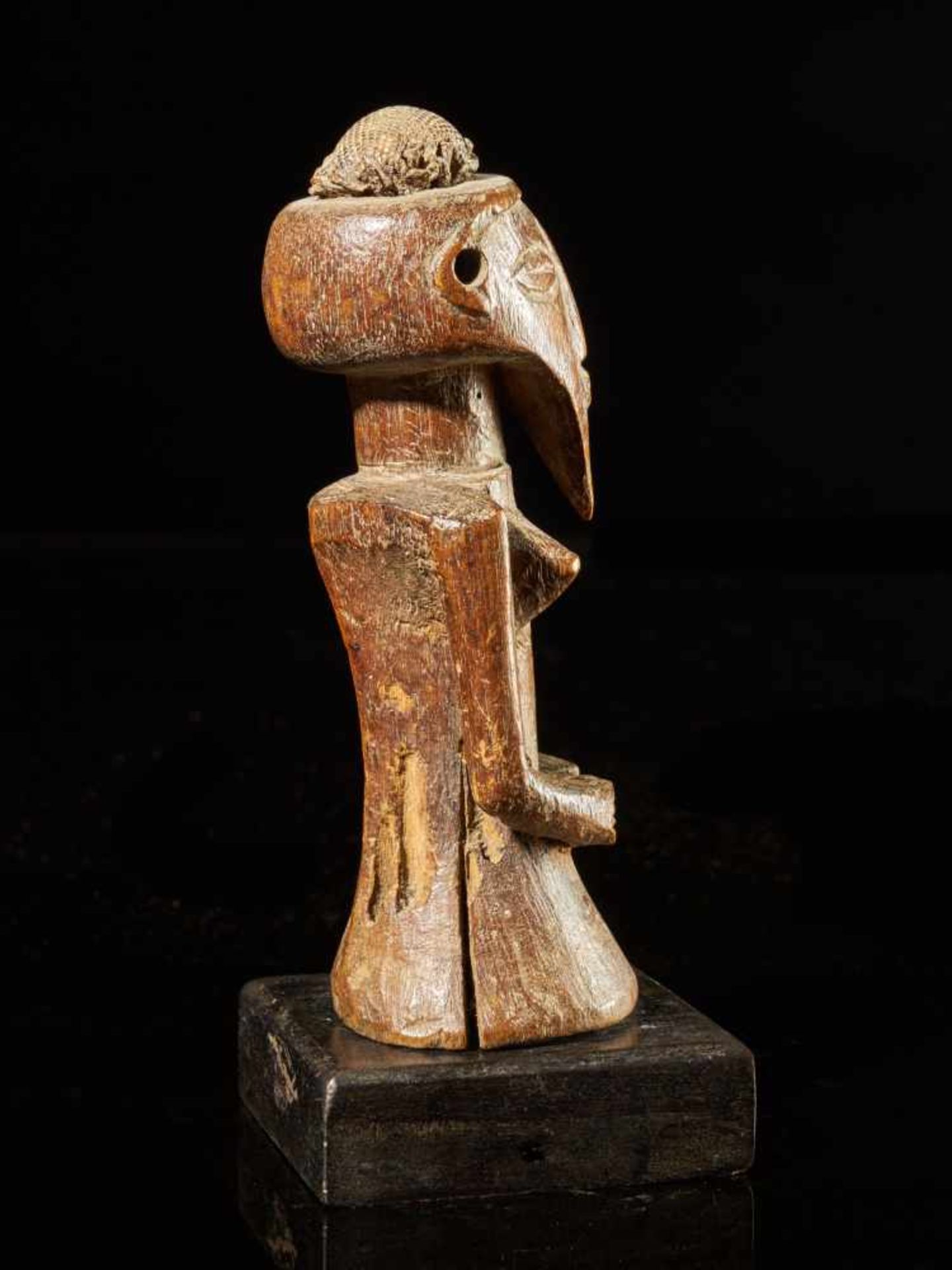 Wooden Statue with nice patina - Kusu People, DRC - Tribal ArtWooden Statue with nice patina - - Bild 5 aus 6