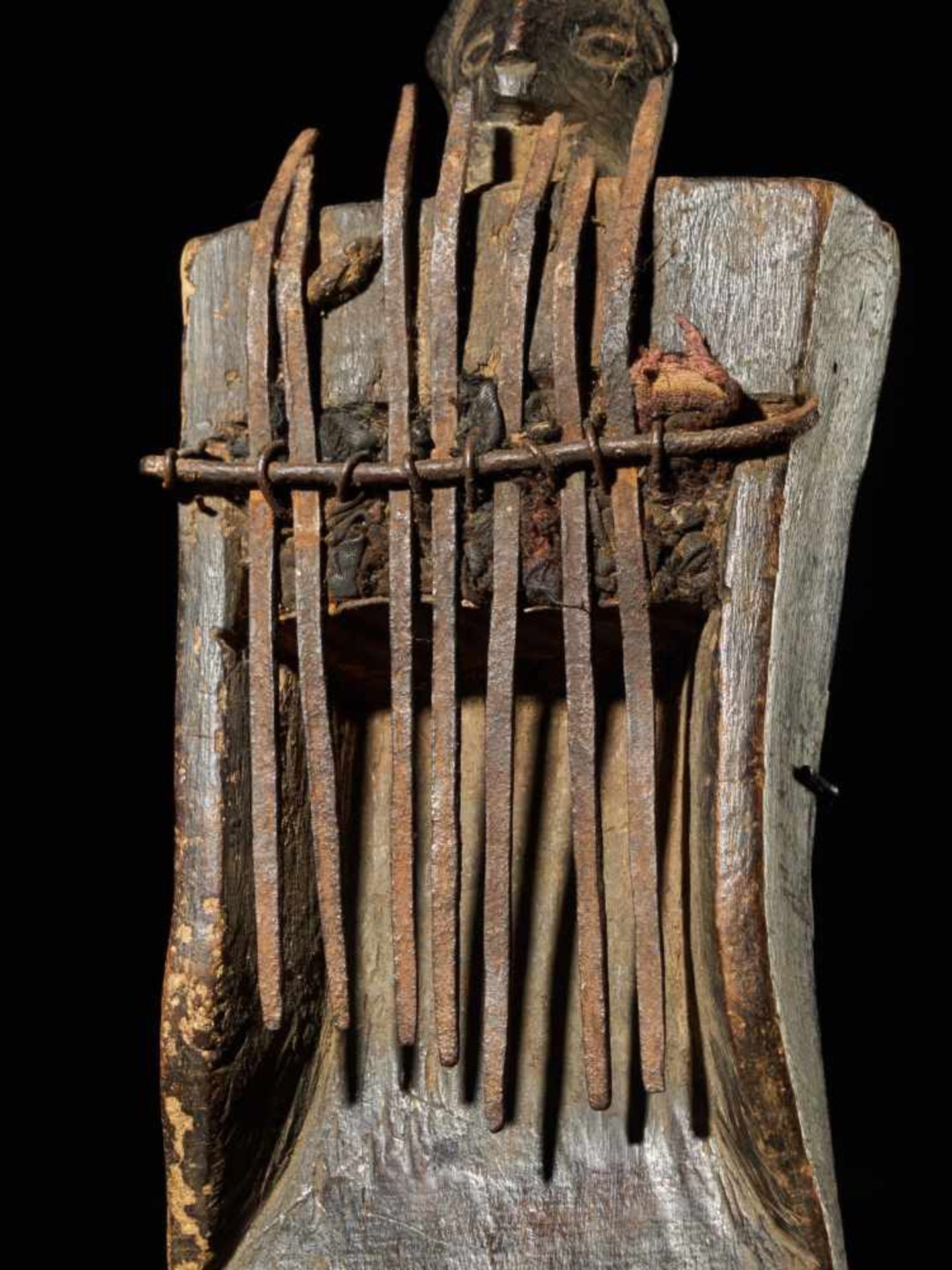 Sanza Music Instrument - Luba or Tabwa people, DRC - Tribal ArtSanza Music Instrument - Luba or - Bild 5 aus 5