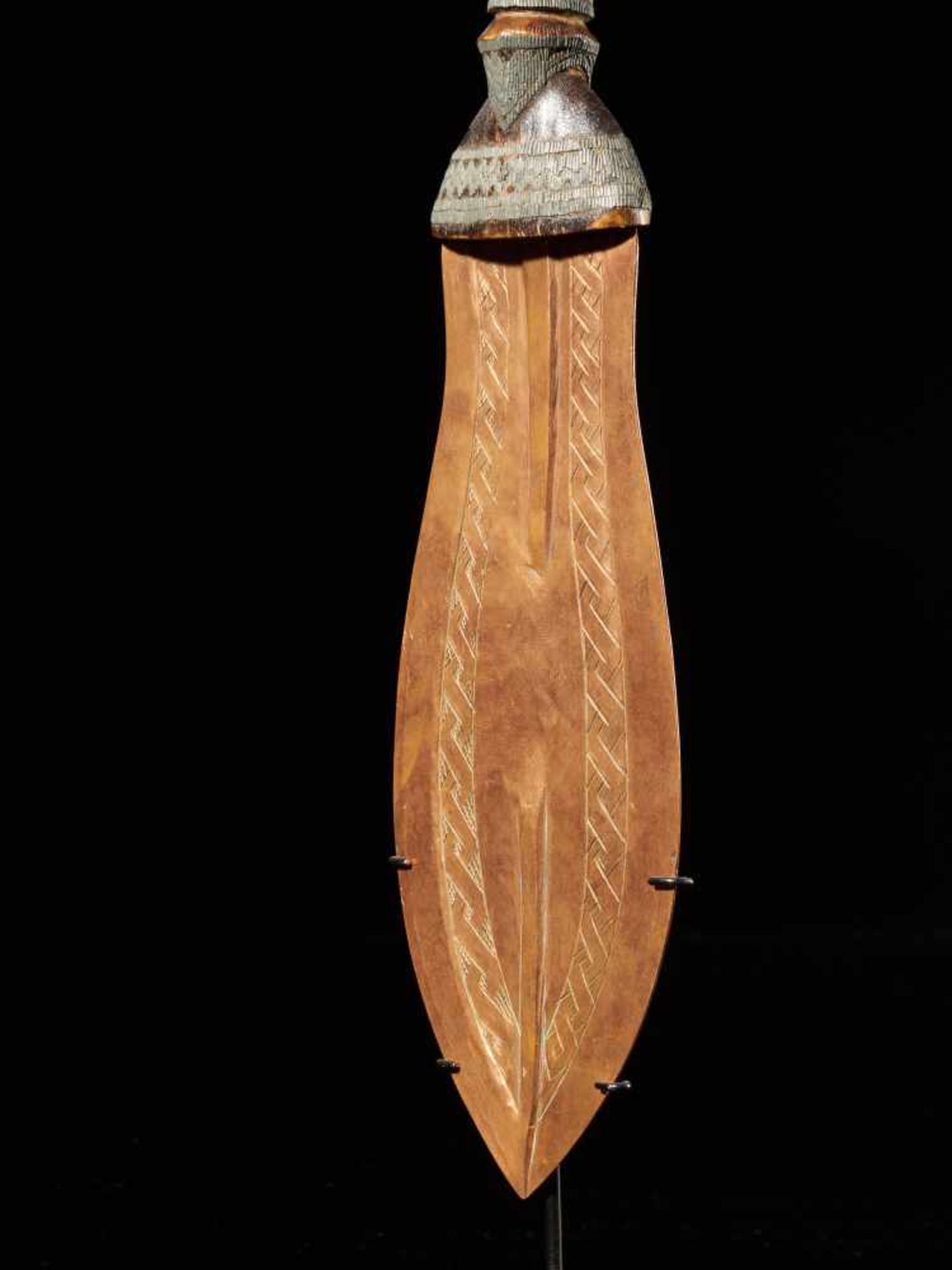 Knive with Copper Blade - Kuba People, DRC - Tribal ArtKnive with Copper Blade - Kuba People, - Bild 2 aus 4