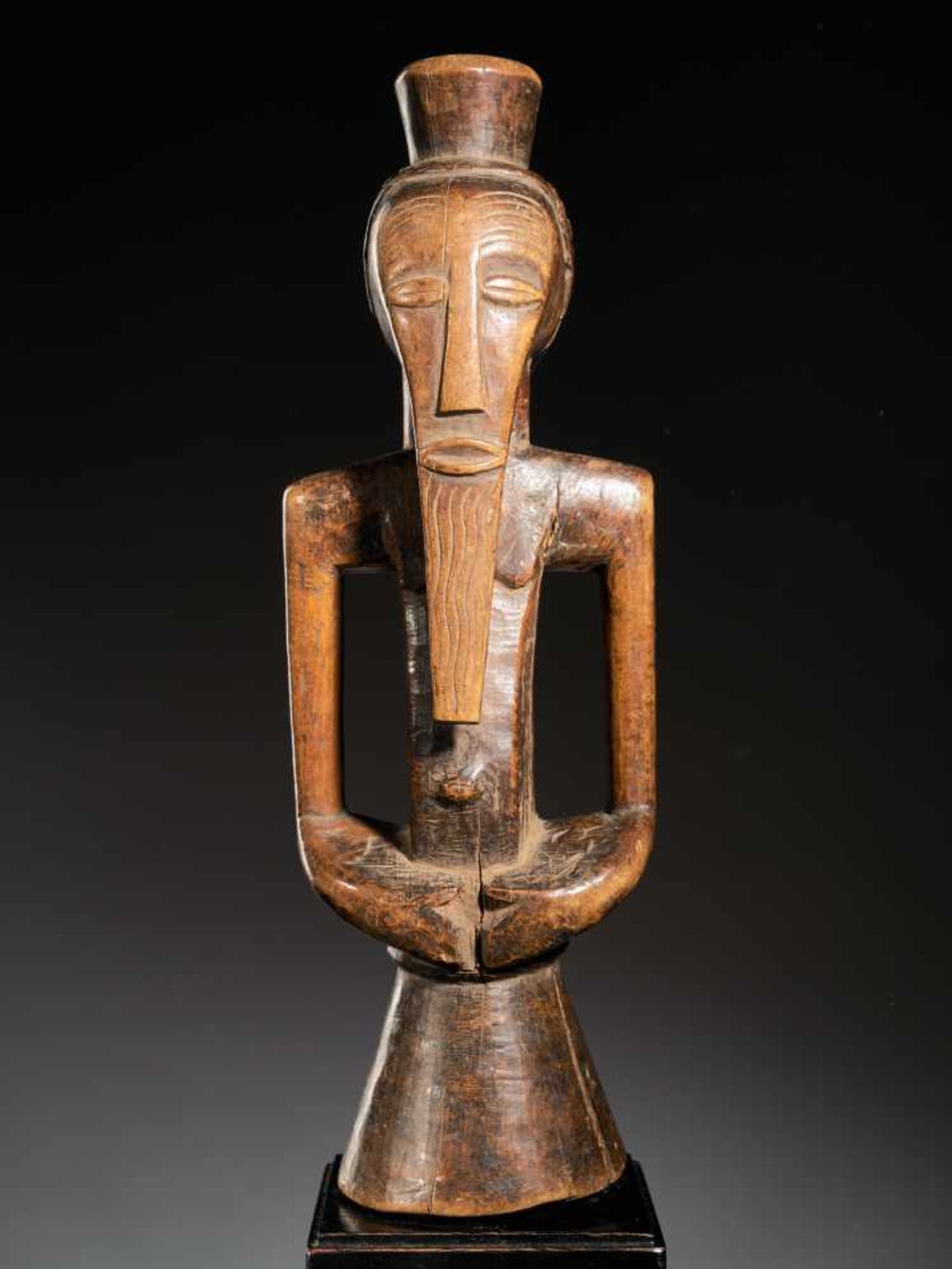 Janiform Power Figure - Kusu People, DRC - Tribal ArtJaniform Power Figure with nice usage patina. - Bild 4 aus 4