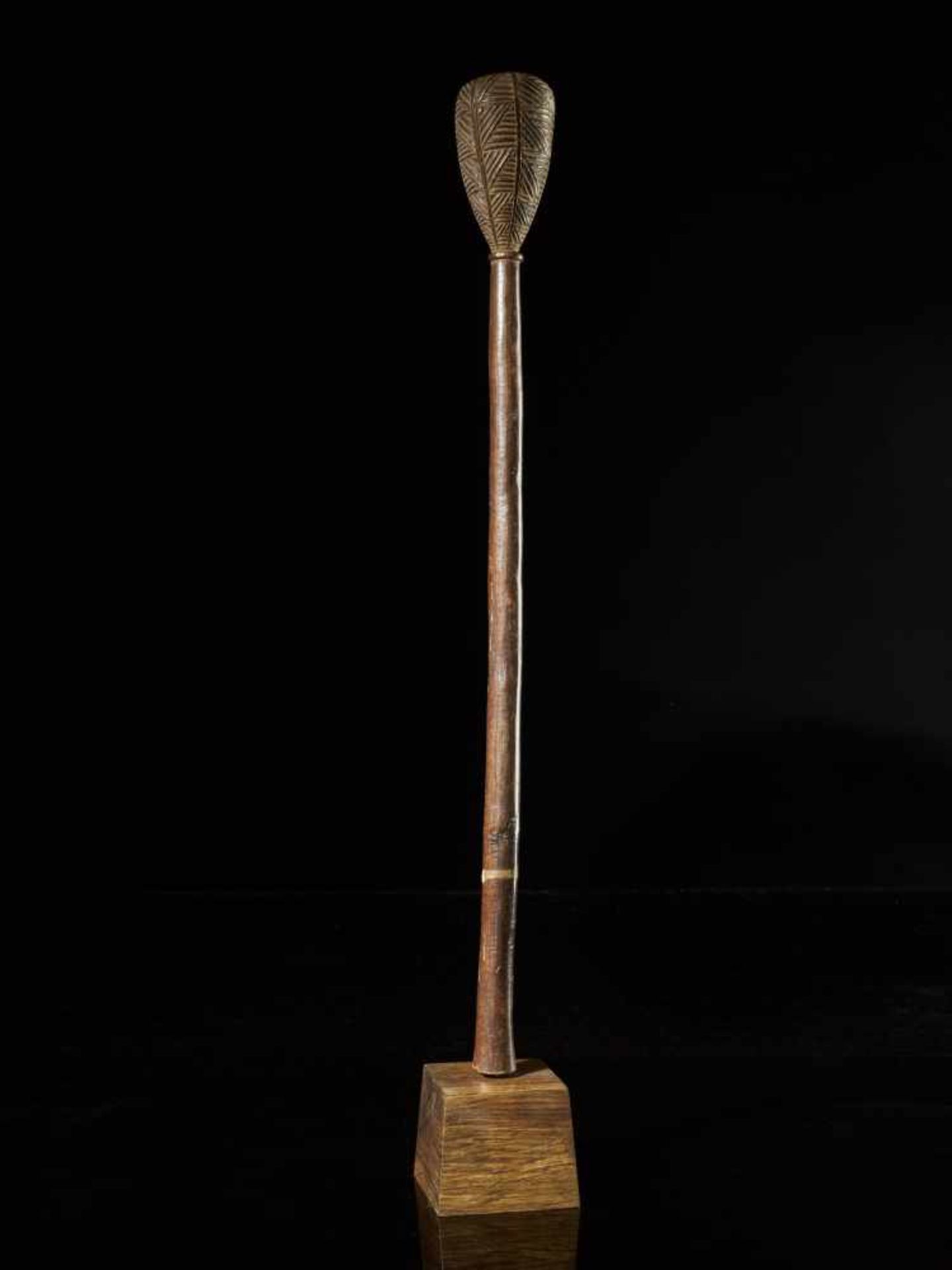 Wooden Fighting Stick - Chokwe People, DRC - Tribal ArtWooden Fighting Stick - Chokwe People,