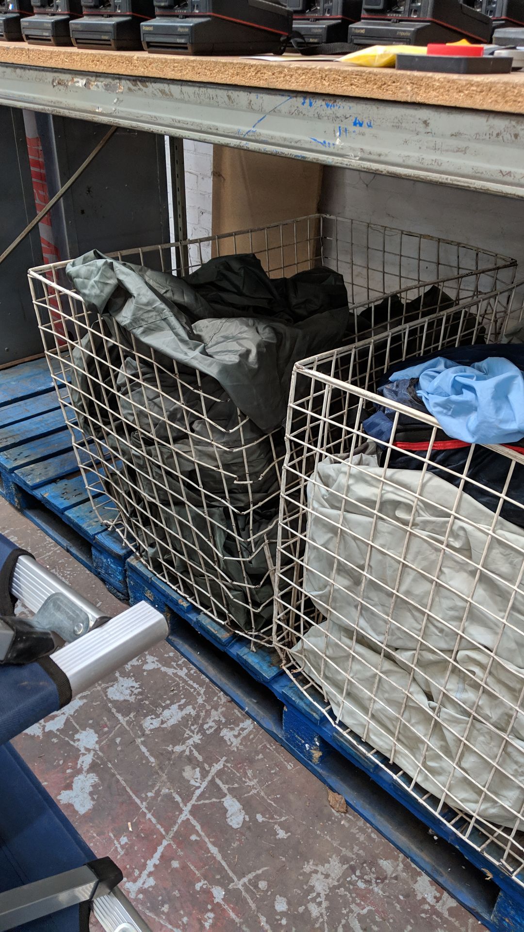 Contents of 2 large cages which appear to consist of 4 large tents plus other related items - unsure - Image 3 of 5
