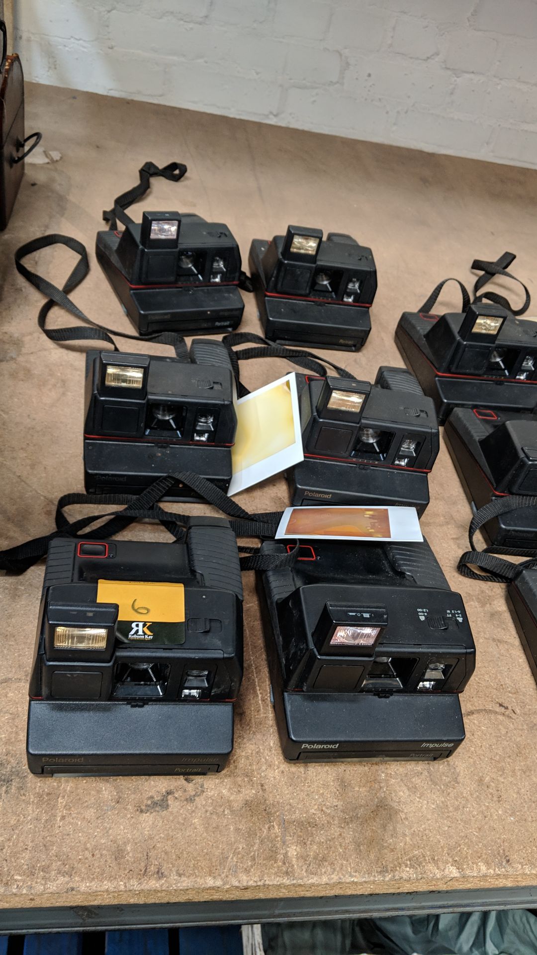 6 off Polaroid Impulse cameras IMPORTANT: Please remember goods successfully bid upon must be paid - Image 2 of 5