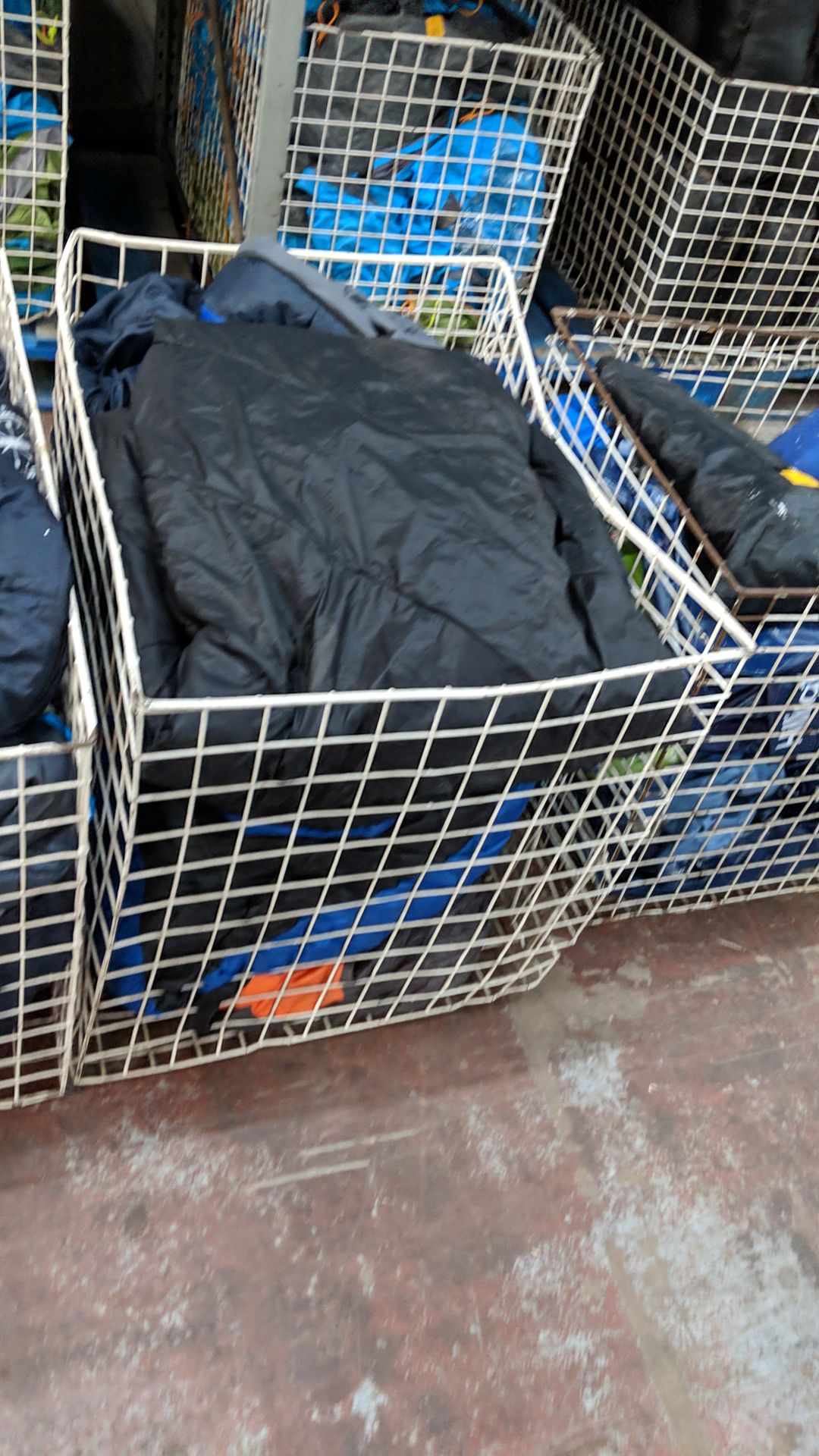 Contents of 2 cages of sleeping bags plus 1 smaller cage of bags for putting sleeping bags in - - Image 7 of 8