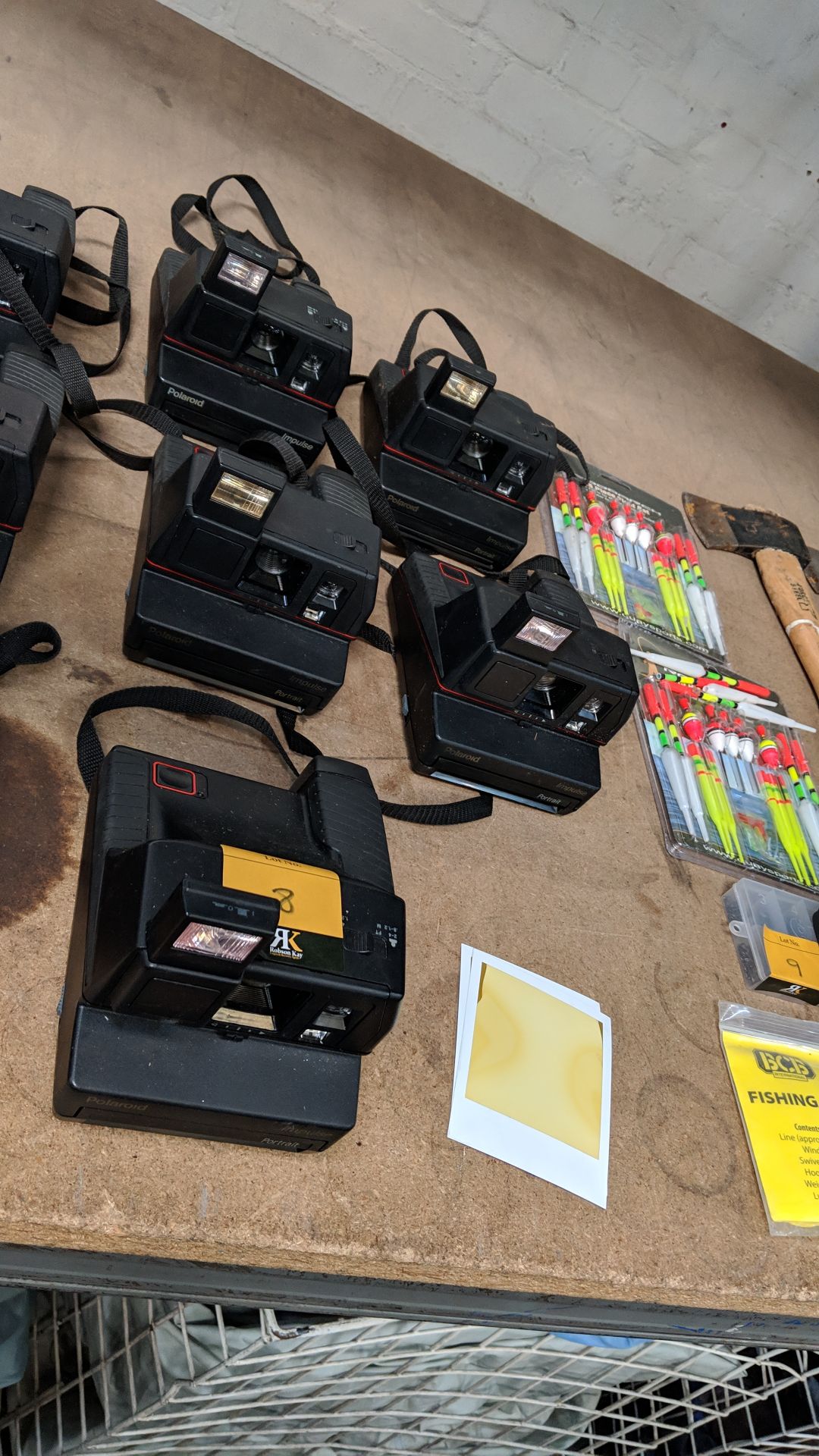 5 off Polaroid Impulse cameras IMPORTANT: Please remember goods successfully bid upon must be paid