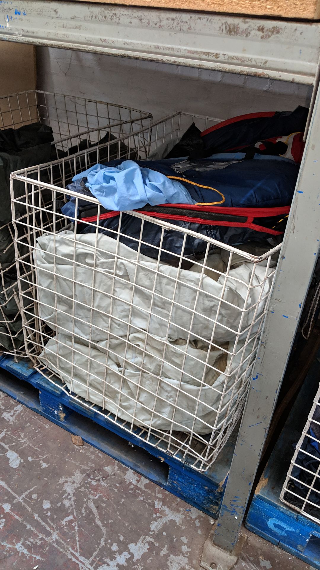 Contents of 2 large cages which appear to consist of 4 large tents plus other related items - unsure - Image 2 of 5