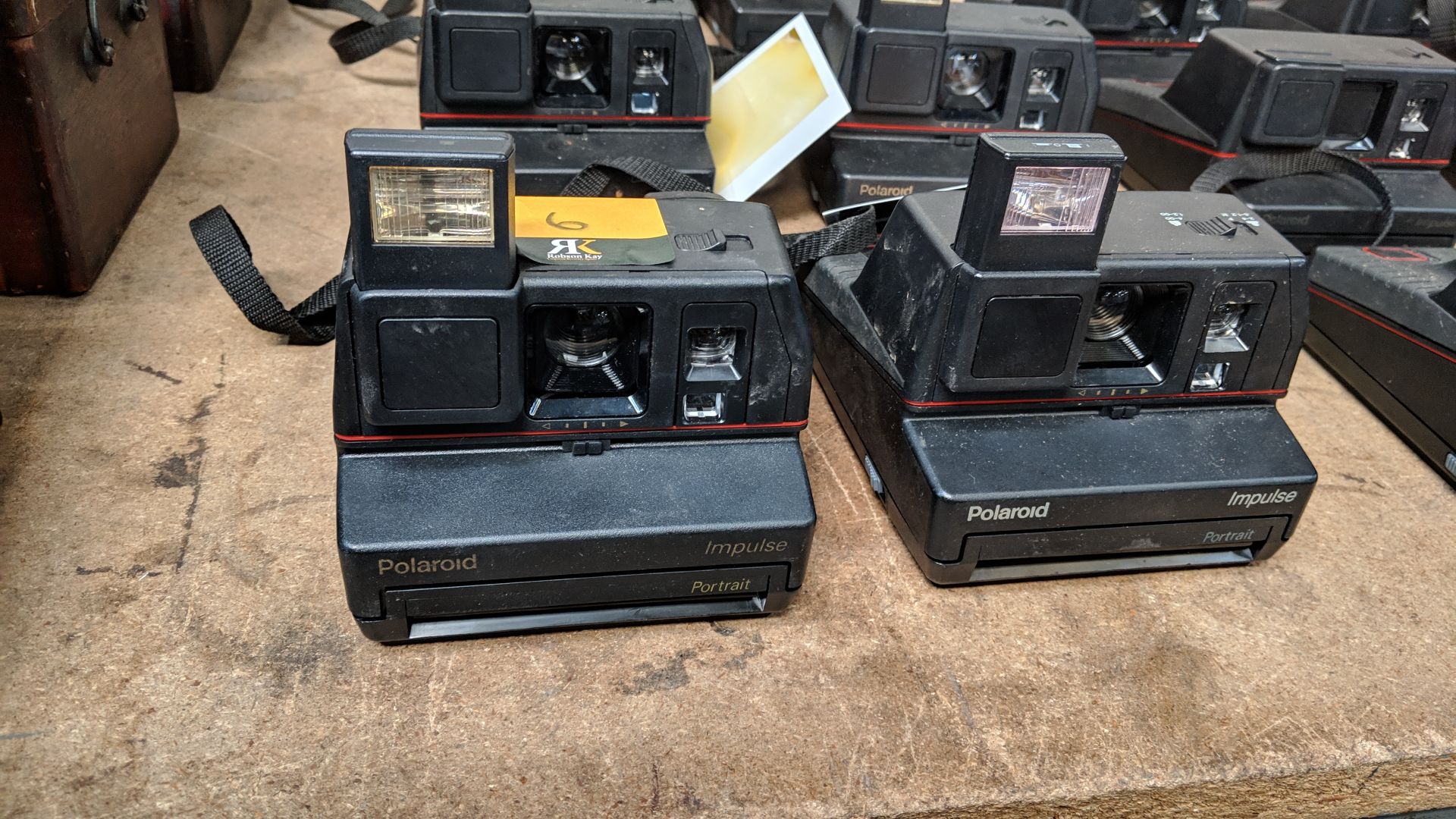 6 off Polaroid Impulse cameras IMPORTANT: Please remember goods successfully bid upon must be paid - Image 3 of 5