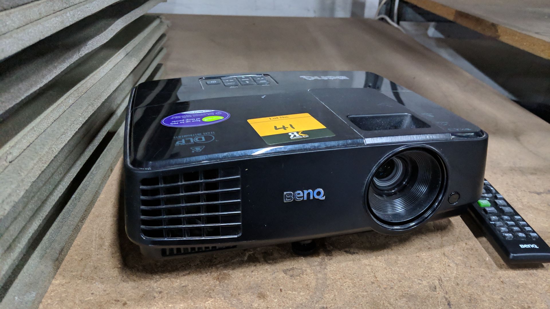 BenQ DLP digital projector model MS504, including remote control IMPORTANT: Please remember goods - Image 3 of 6