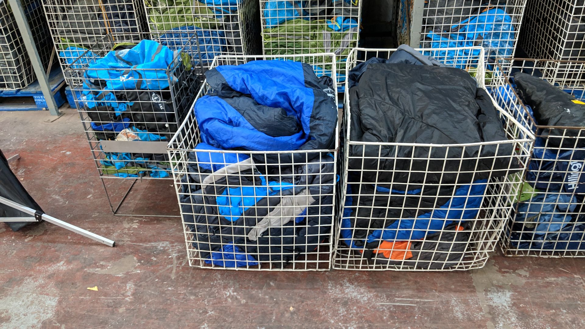 Contents of 2 cages of sleeping bags plus 1 smaller cage of bags for putting sleeping bags in - - Image 2 of 8