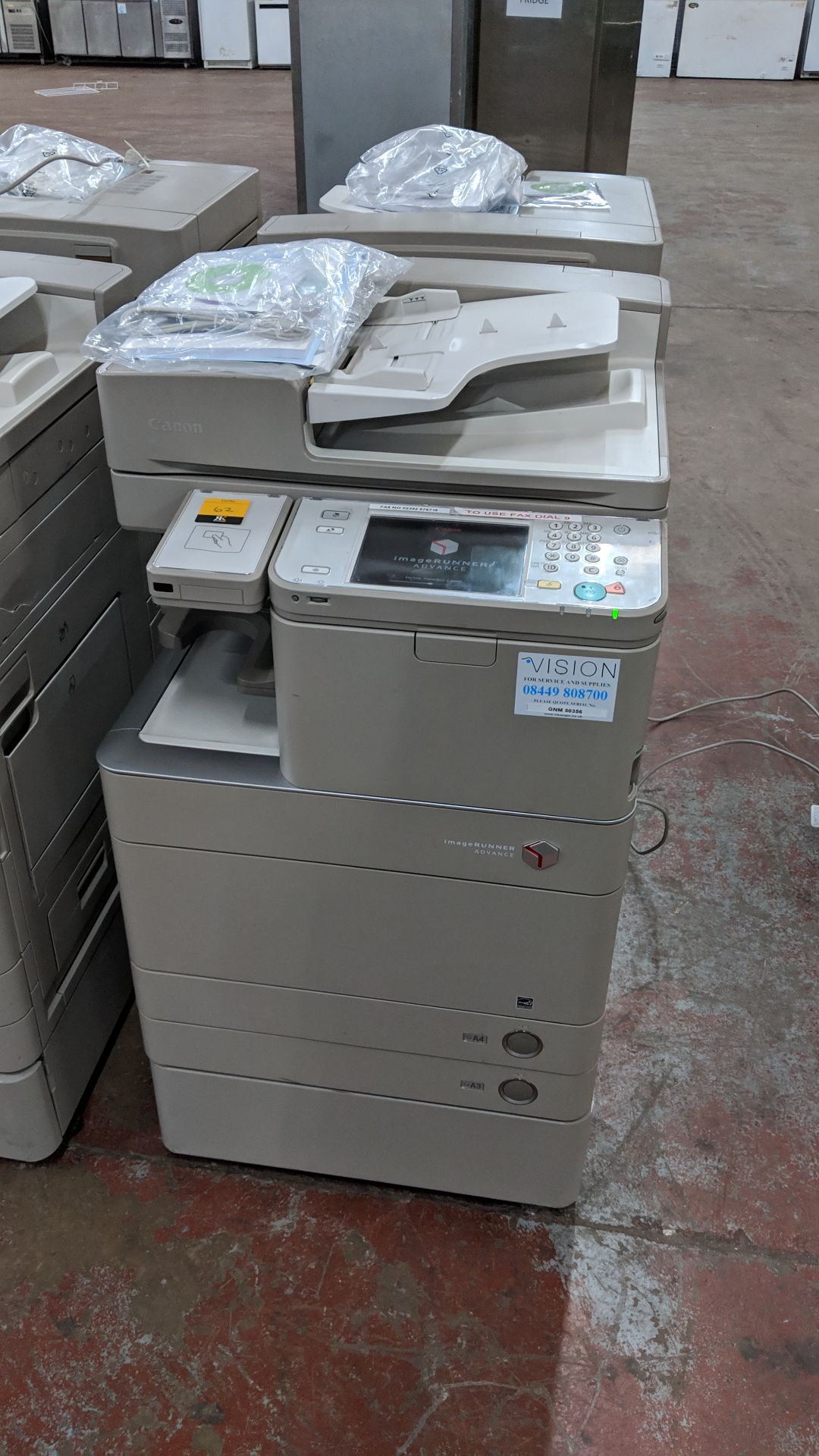 Canon imageRUNNER Advance model C5030i floorstanding copier with auto docufeed & pedestal - Image 2 of 14