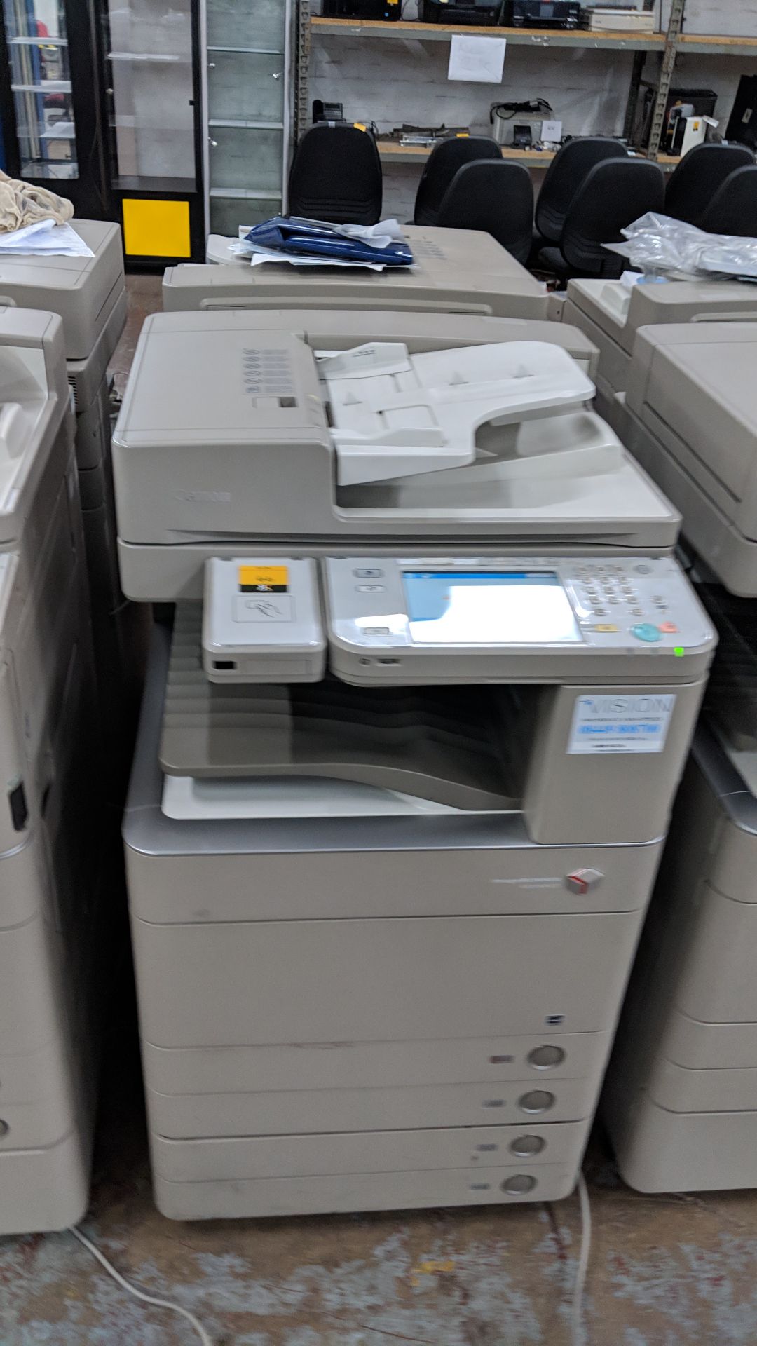 Canon imageRUNNER Advance model C5030i floorstanding copier with auto docufeed & pedestal - Image 2 of 10