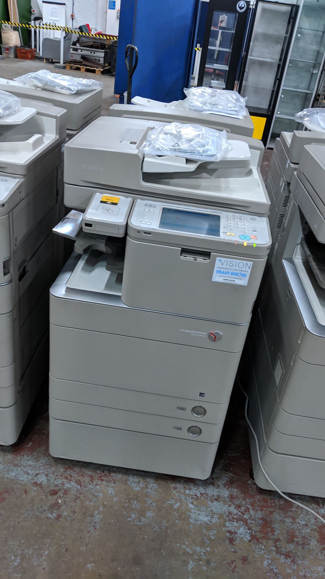 Canon imageRUNNER Advance model C5030i floorstanding copier with auto docufeed & pedestal - Image 2 of 8