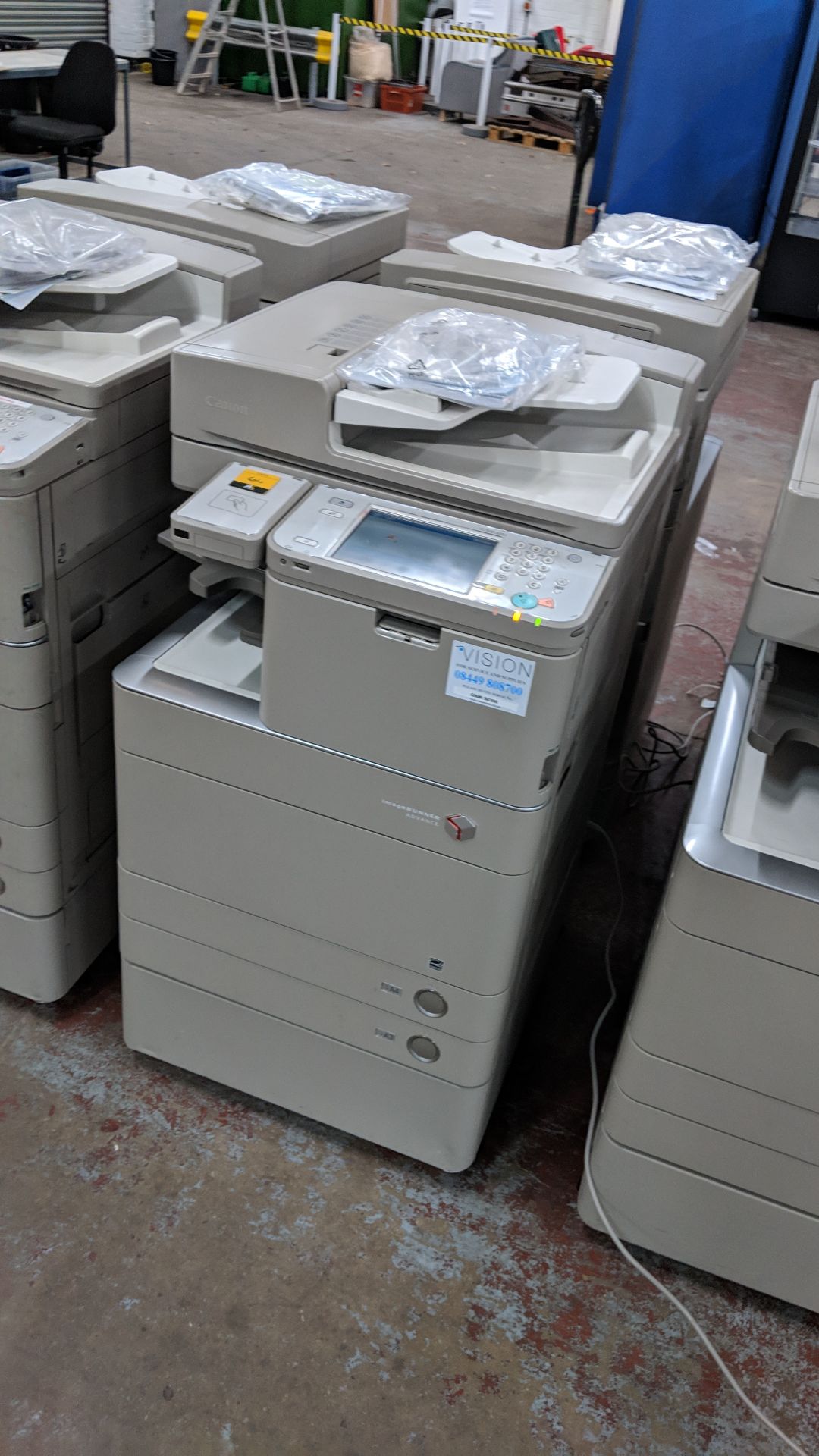 Canon imageRUNNER Advance model C5030i floorstanding copier with auto docufeed & pedestal - Image 3 of 8