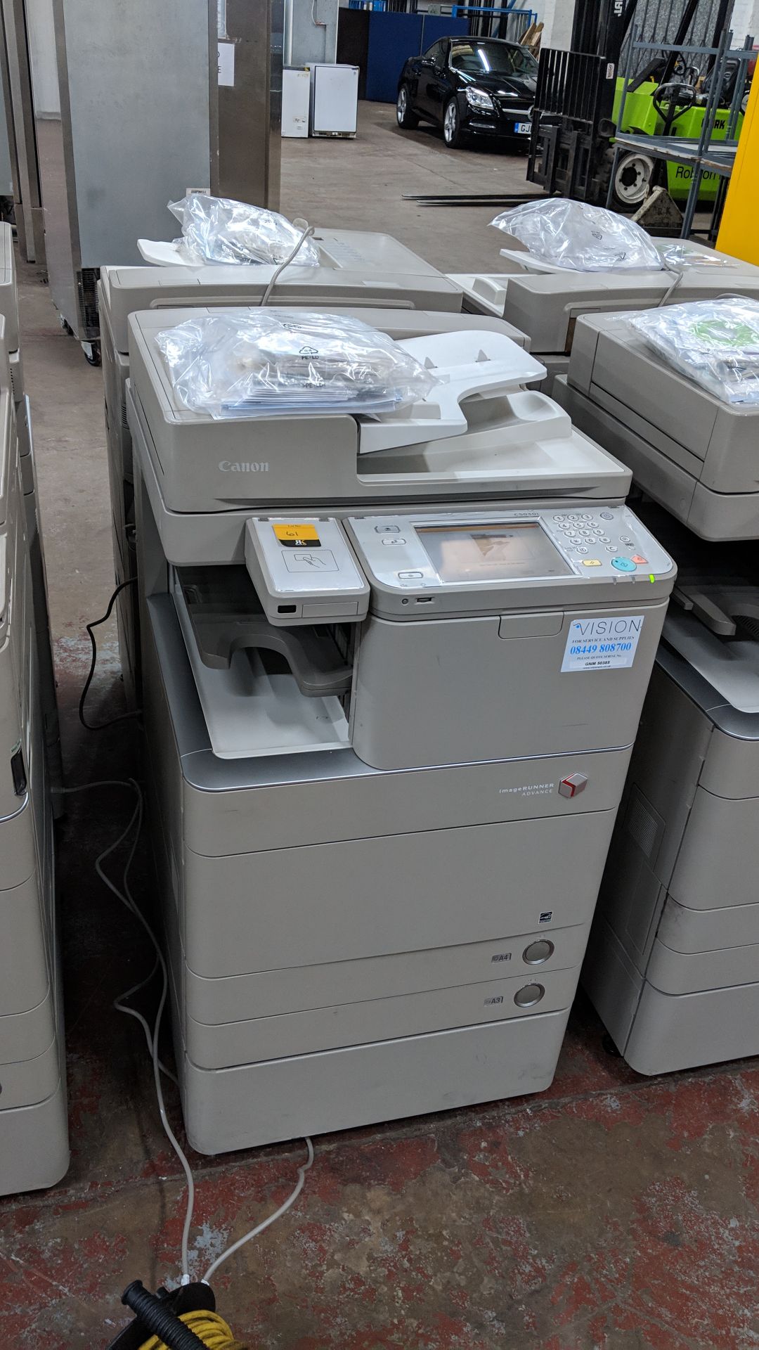 Canon imageRUNNER Advance model C5030i floorstanding copier with auto docufeed & pedestal - Image 2 of 12