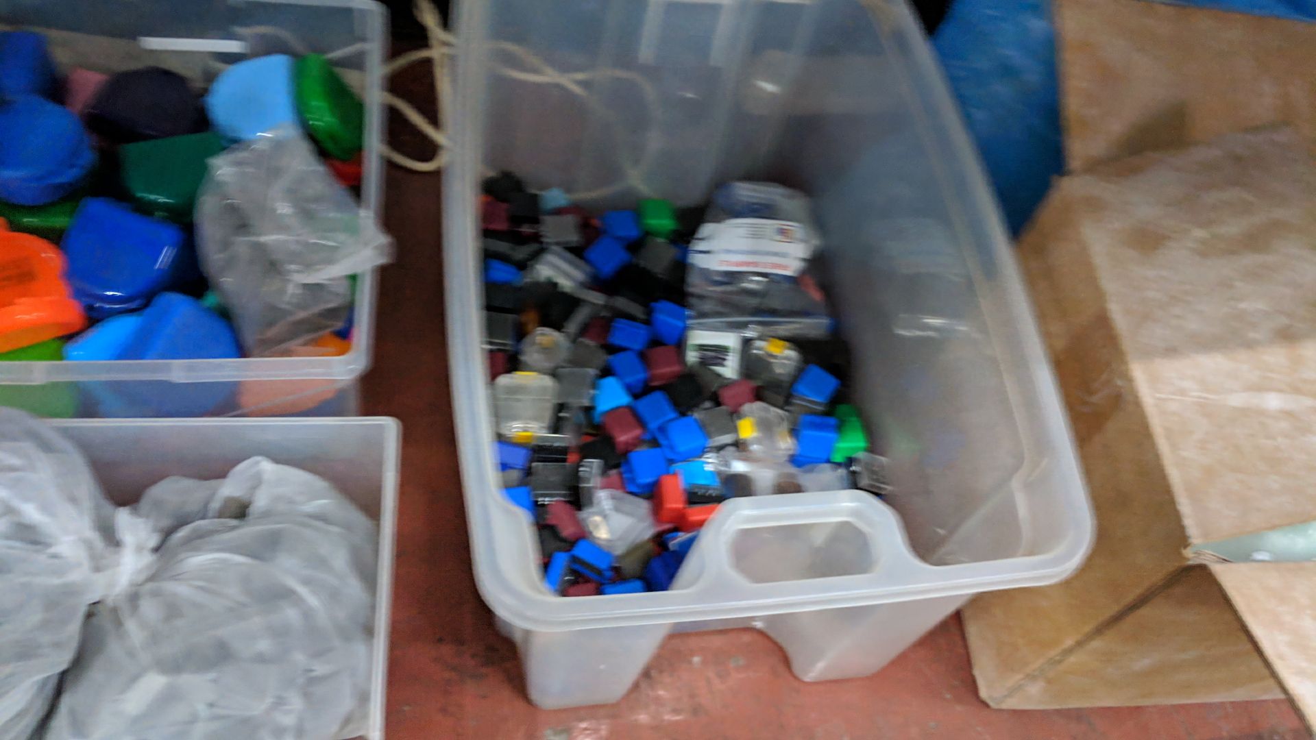 Contents of 3 shelves of assorted office & other equipment including printers, telephones, ladder - Image 15 of 21