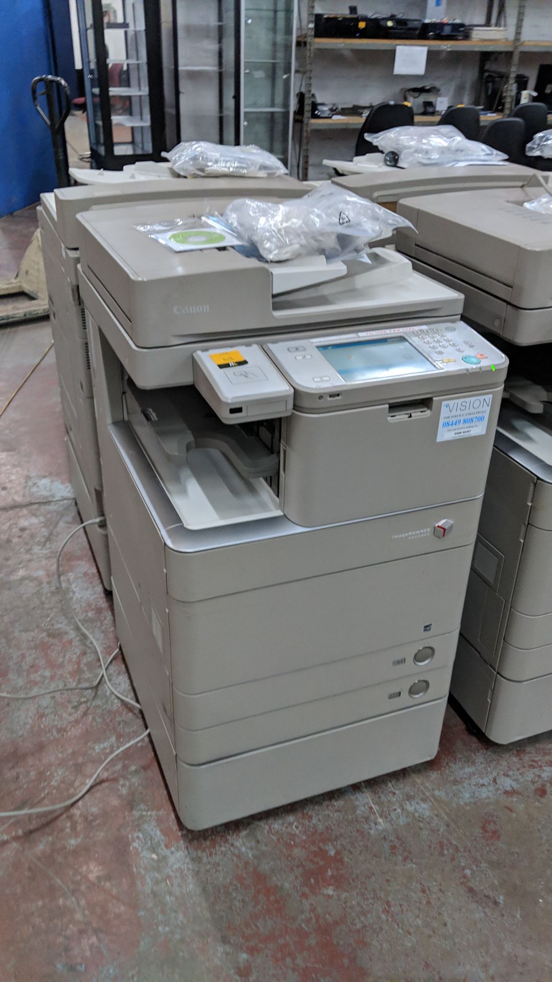 Canon imageRUNNER Advance model C5030i floorstanding copier with auto docufeed & pedestal - Image 2 of 13