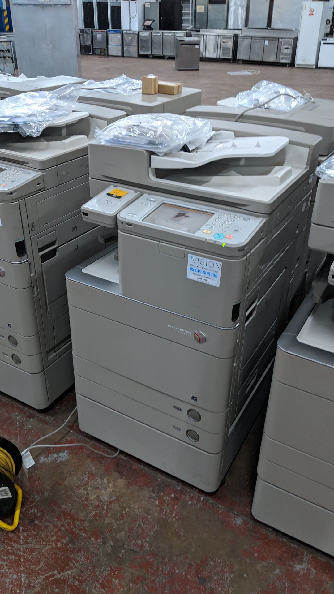 Canon imageRUNNER Advance model C5030i floorstanding copier with auto docufeed & pedestal - Image 3 of 12