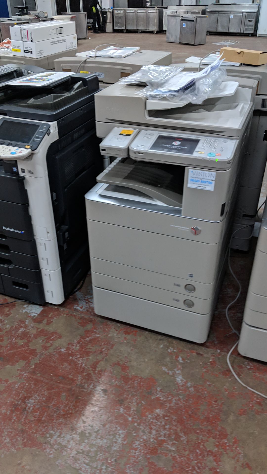 Canon imageRUNNER Advance model C5030i floorstanding copier with auto docufeed & pedestal - Image 2 of 6