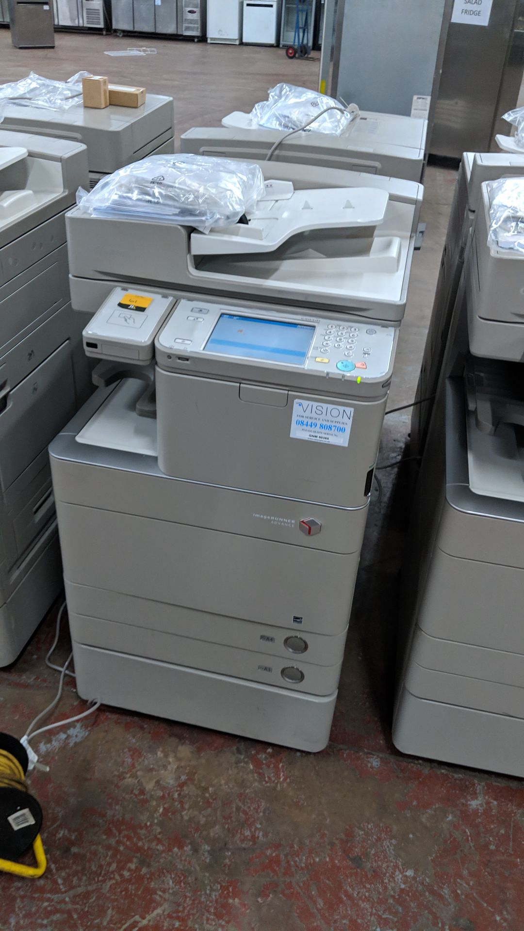 Canon imageRUNNER Advance model C5030i floorstanding copier with auto docufeed & pedestal - Image 5 of 12