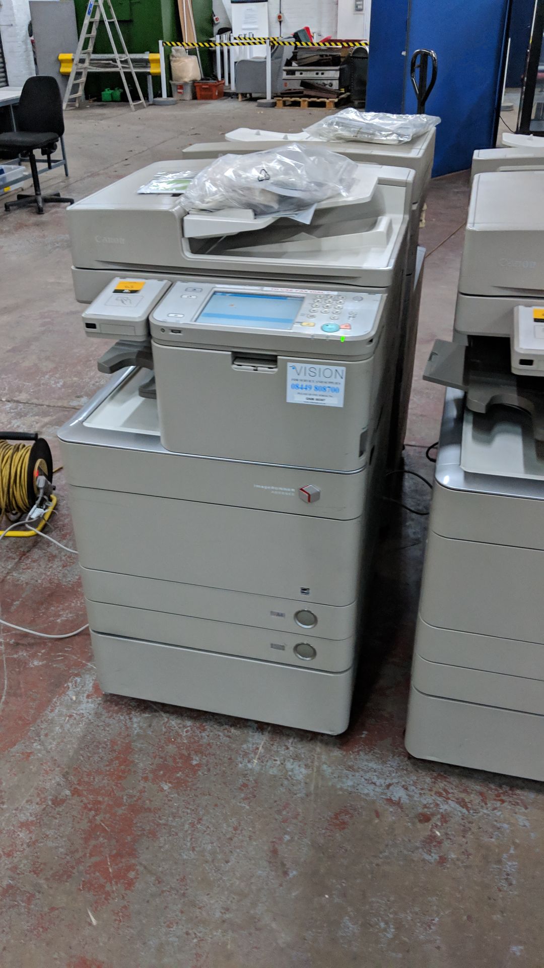 Canon imageRUNNER Advance model C5030i floorstanding copier with auto docufeed & pedestal - Image 4 of 13