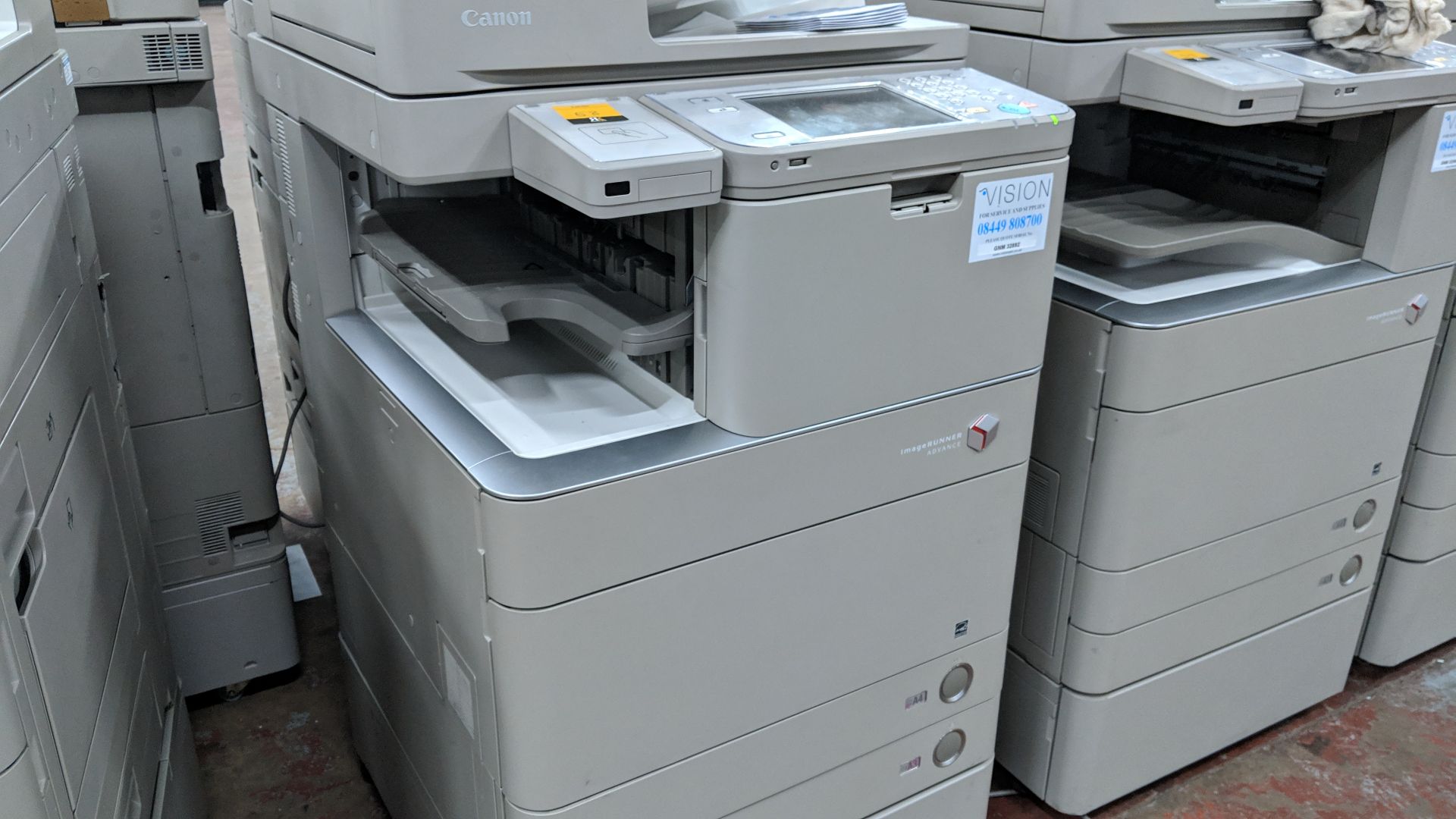 Canon imageRUNNER Advance model C5030i floorstanding copier with auto docufeed & pedestal - Image 5 of 13