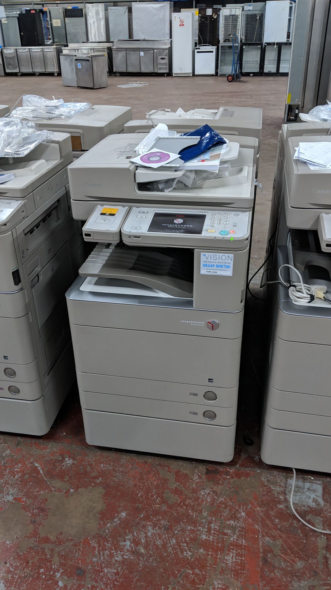 Canon imageRUNNER Advance model C5030i floorstanding copier with auto docufeed & pedestal - Image 2 of 10