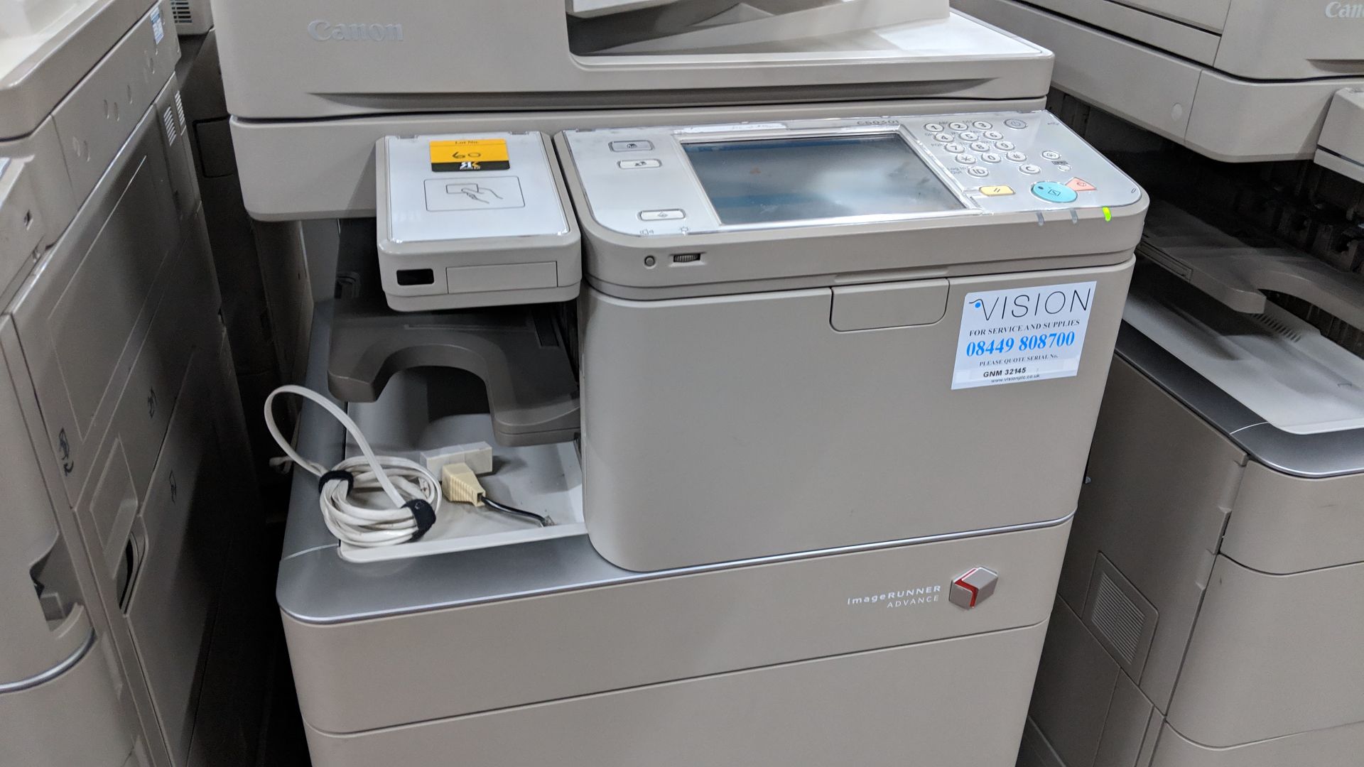 Canon imageRUNNER Advance model C5030i floorstanding copier with auto docufeed & pedestal - Image 5 of 11