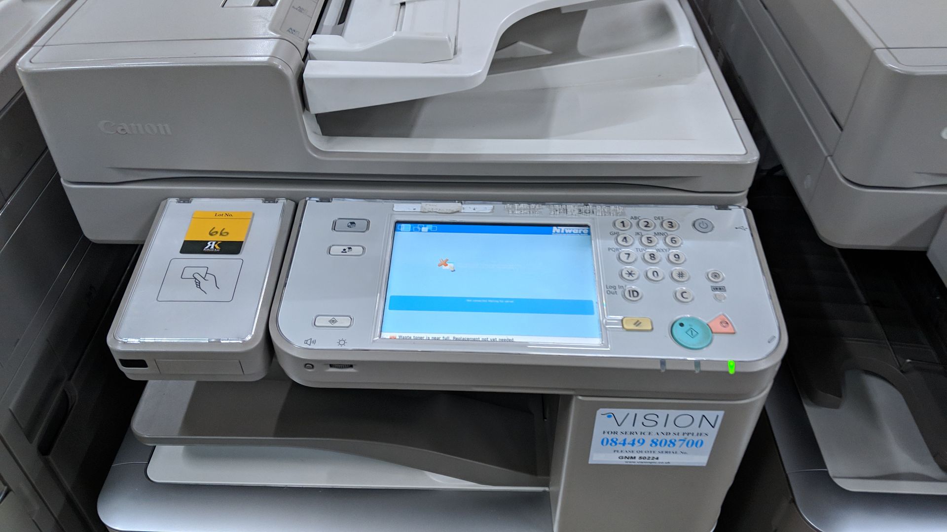 Canon imageRUNNER Advance model C5030i floorstanding copier with auto docufeed & pedestal - Image 5 of 10