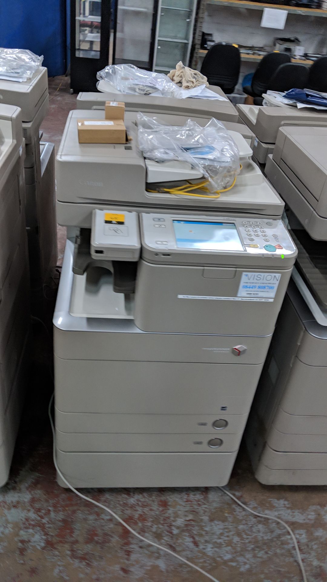 Canon imageRUNNER Advance model C5030i floorstanding copier with auto docufeed & pedestal - Image 4 of 12