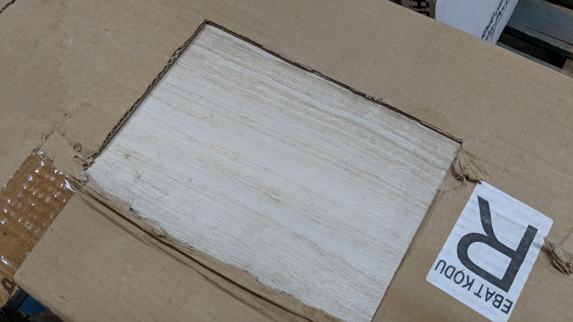 7 boxes of Canakkale Seramik Zenith Beige glazed porcelain floor and wall tiles, each measuring - Image 4 of 6