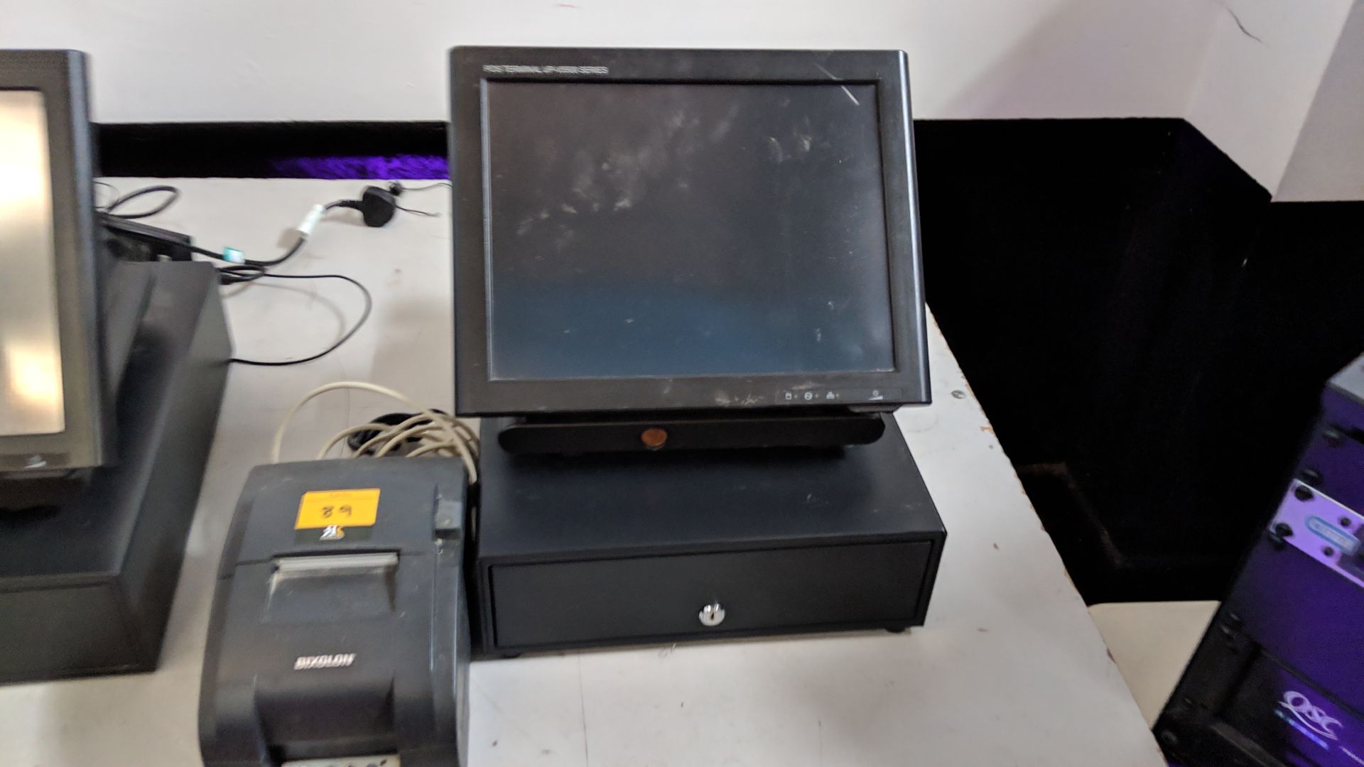 EPOS terminal UP-V5500 including cash drawer plus thermal receipt printer Lots 80 - 95 & 168 - 249 - Image 10 of 13