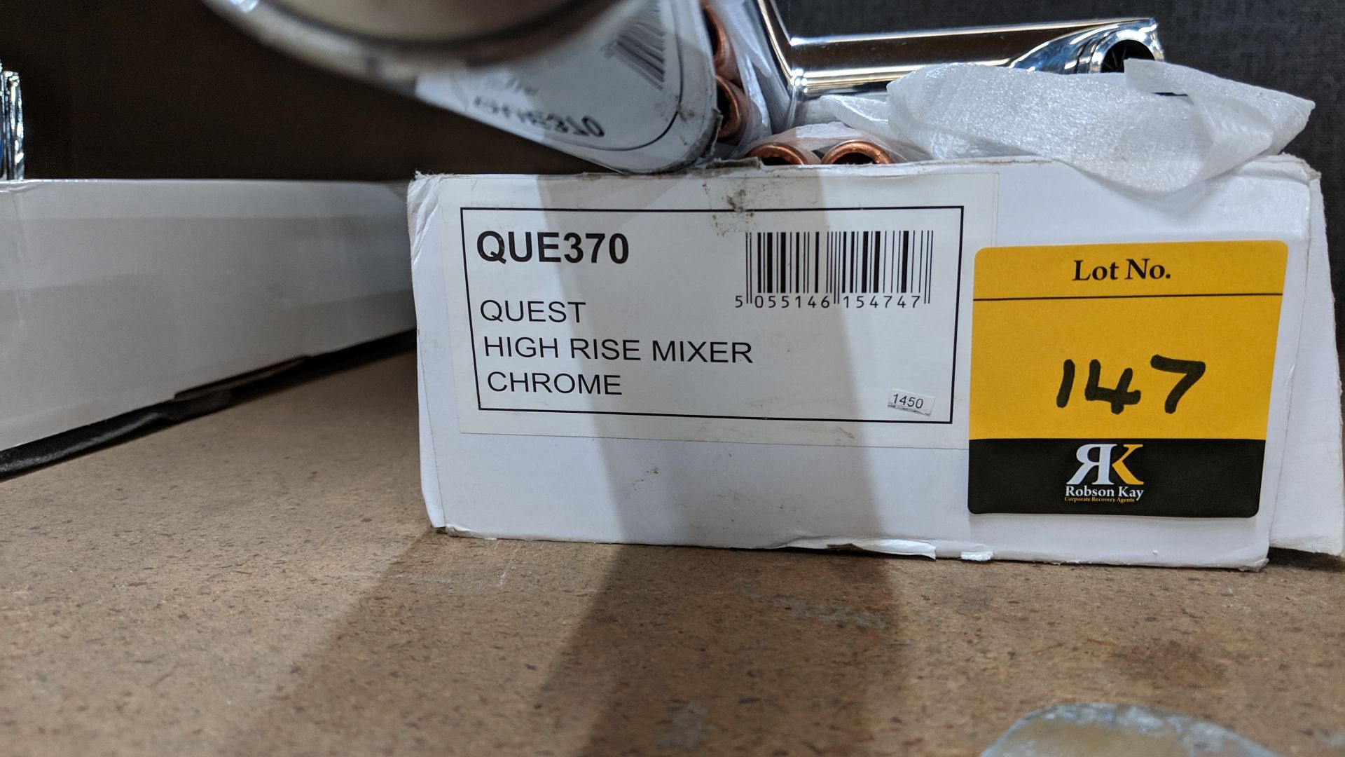 Quest model QUE370 high rise chrome mixer Lots 100 - 142 & 146 - 167 are being sold on behalf of a - Image 4 of 4