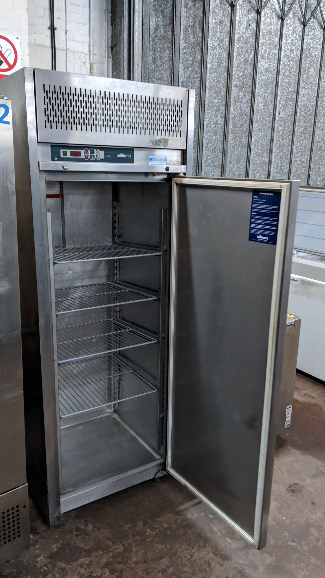 Williams stainless steel floorstanding freezer IMPORTANT: Please remember goods successfully bid - Image 4 of 4