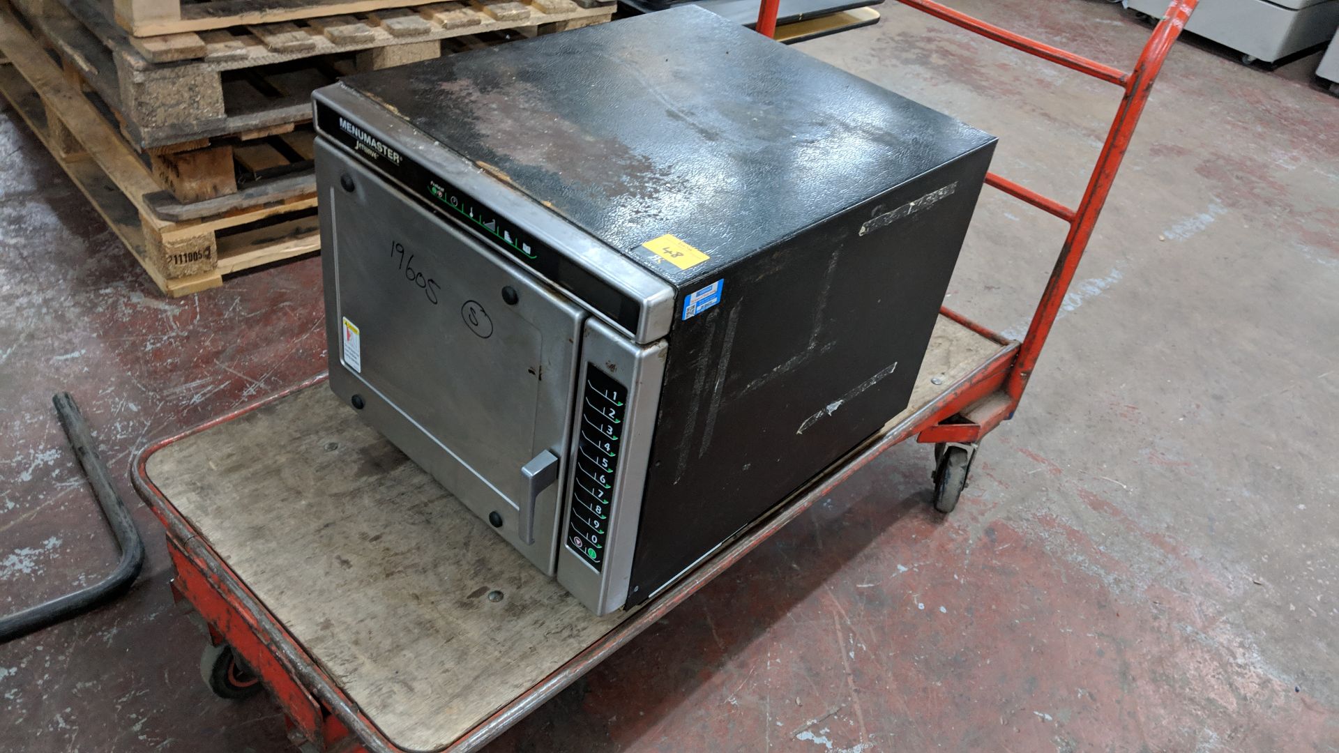 Menumaster Jetwave commercial microwave IMPORTANT: Please remember goods successfully bid upon - Image 3 of 5