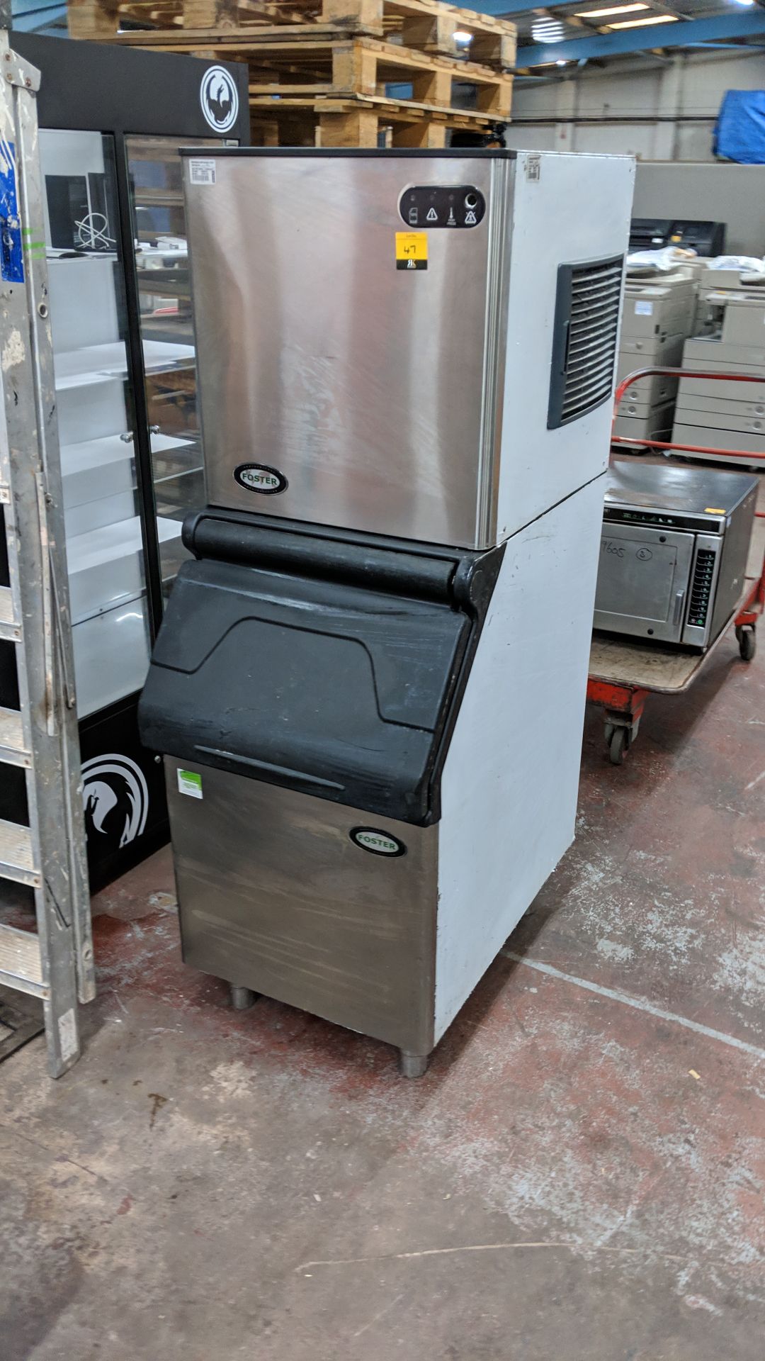 Foster stainless steel tall commercial ice maker, F132 IMPORTANT: Please remember goods successfully - Image 4 of 8