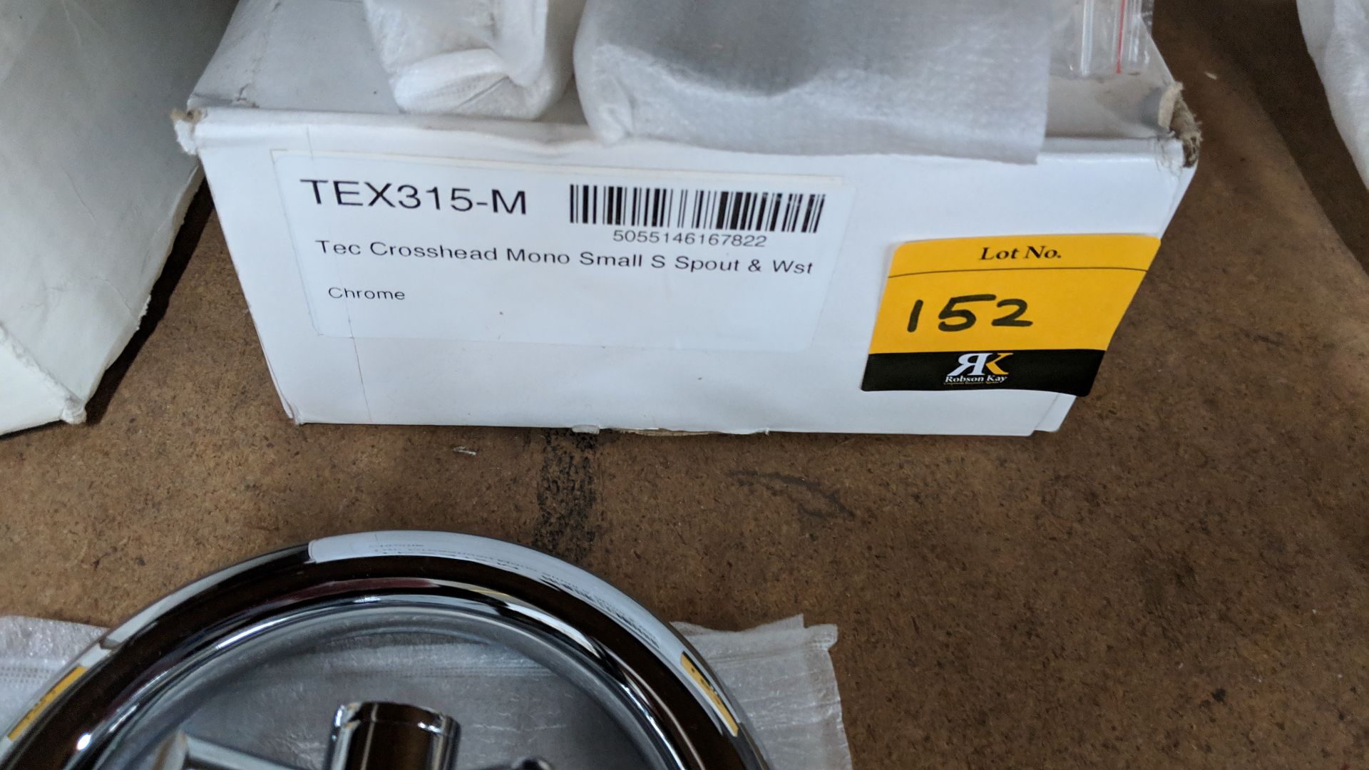 TEC Crosshead Mono small spout & waste system Lots 100 - 142 & 146 - 167 are being sold on behalf of - Image 4 of 5