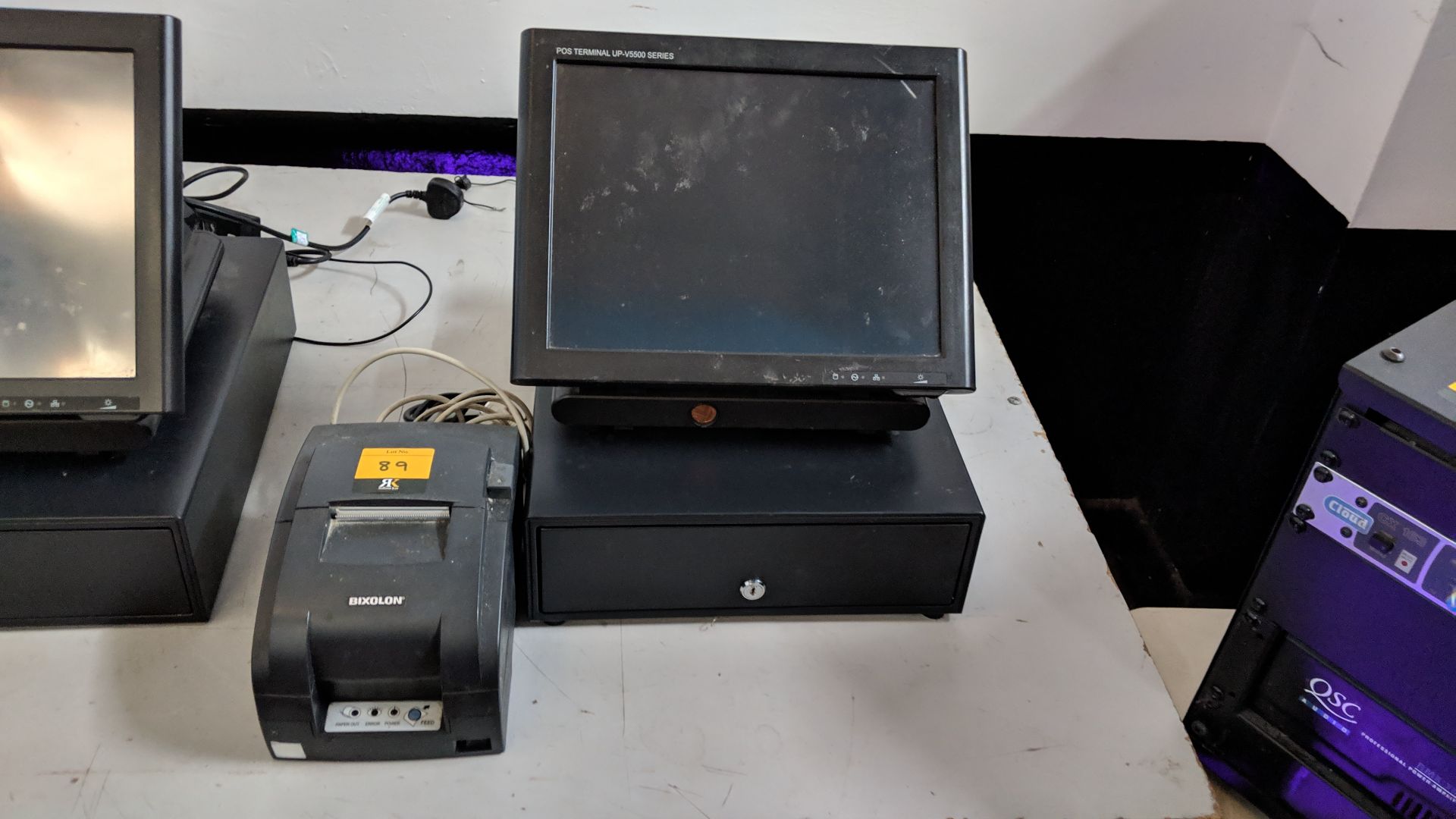 EPOS terminal UP-V5500 including cash drawer plus thermal receipt printer Lots 80 - 95 & 168 - 249 - Image 11 of 13