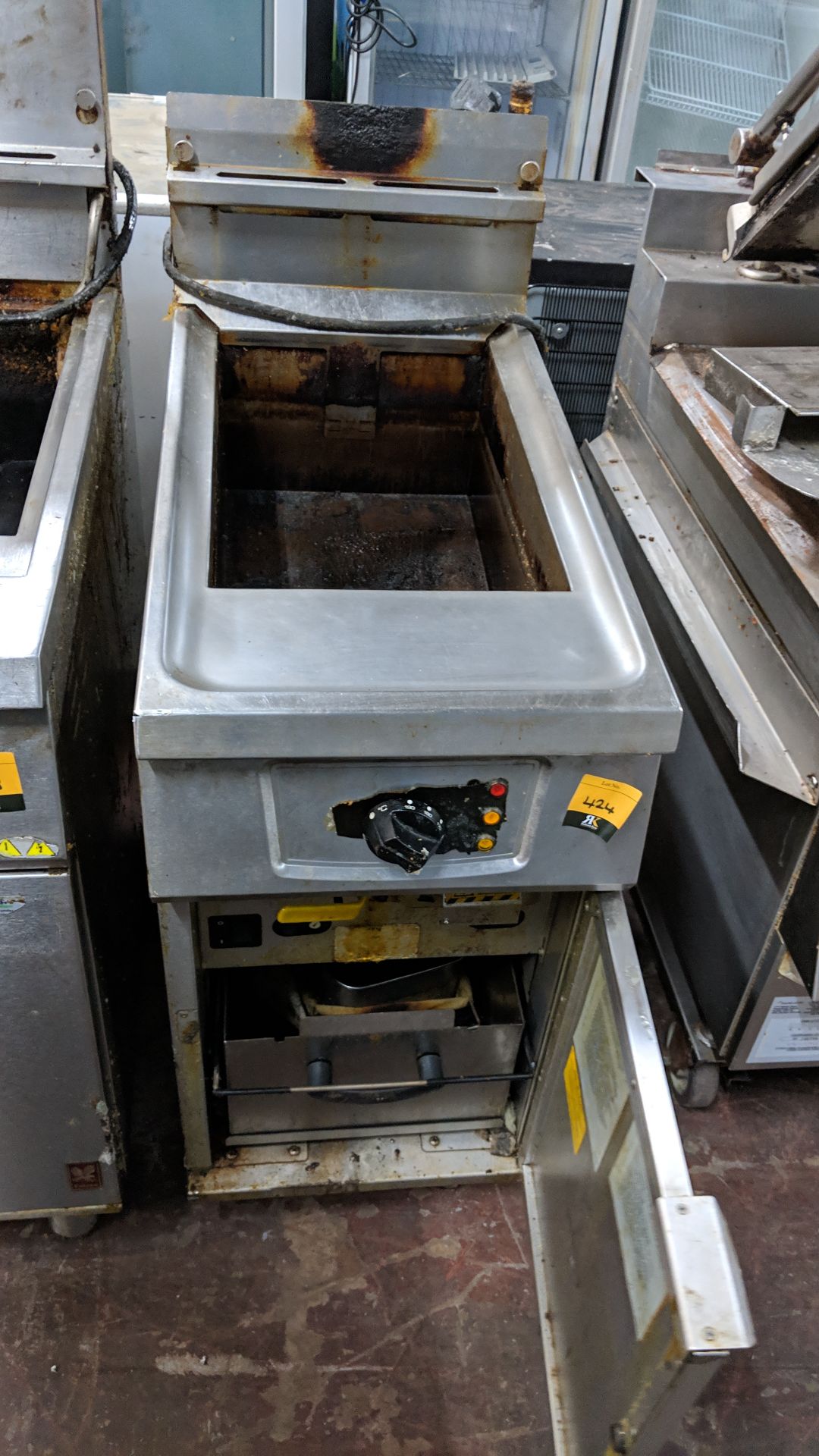 Falcon stainless steel floorstanding fryer IMPORTANT: Please remember goods successfully bid upon - Image 4 of 6