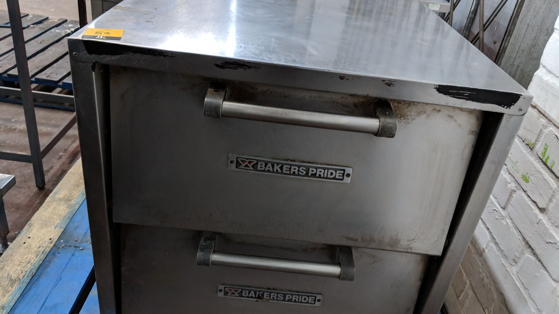 Baker's Pride stainless steel twin cavity oven IMPORTANT: Please remember goods successfully bid - Image 5 of 7