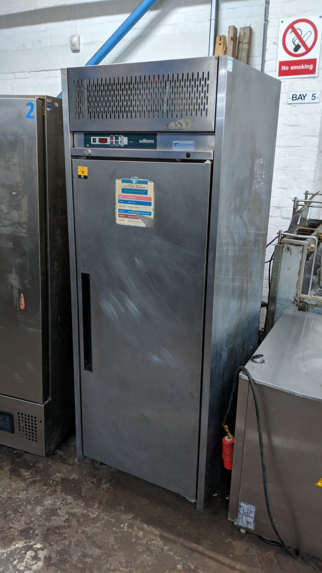 Williams stainless steel floorstanding freezer IMPORTANT: Please remember goods successfully bid - Image 2 of 4