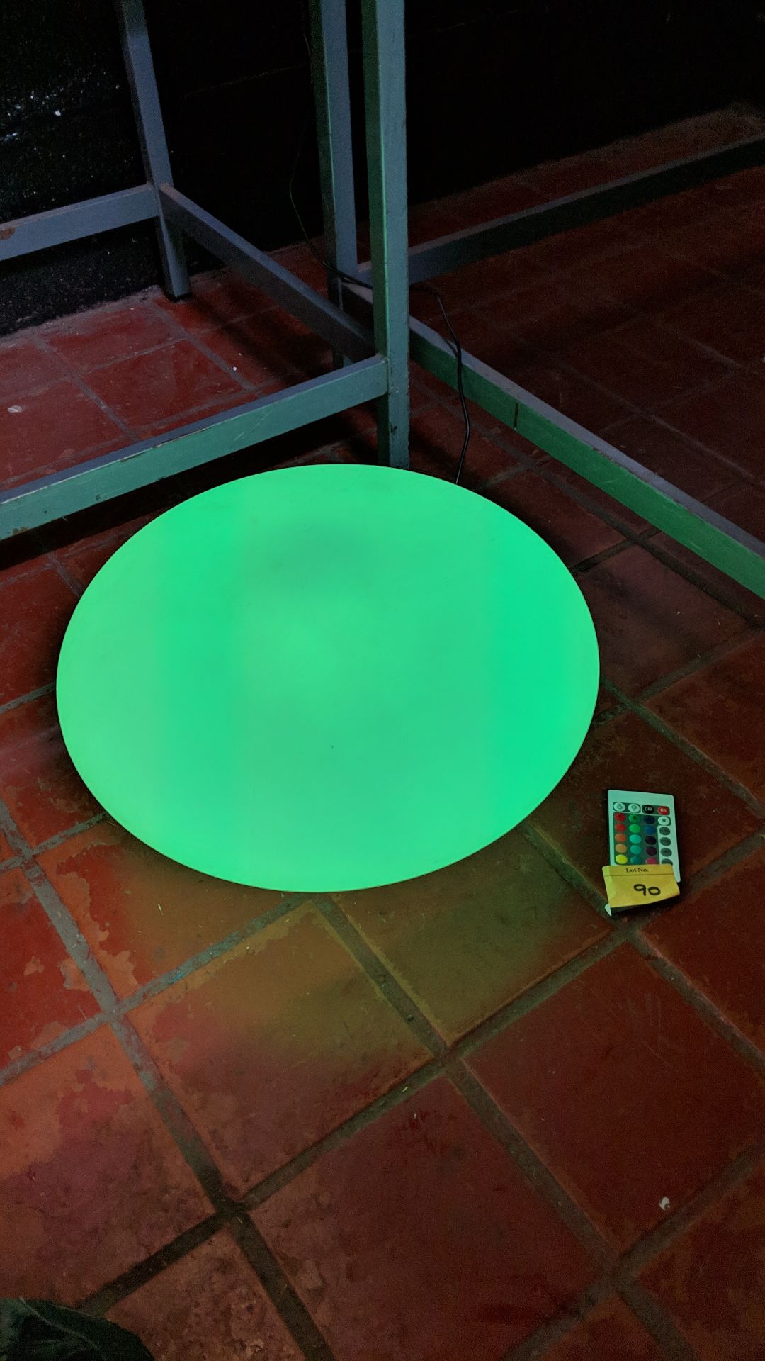 Tickit LED sensory mood light with dock/charger & remote control Lots 80 - 95 & 168 - 249 consist of